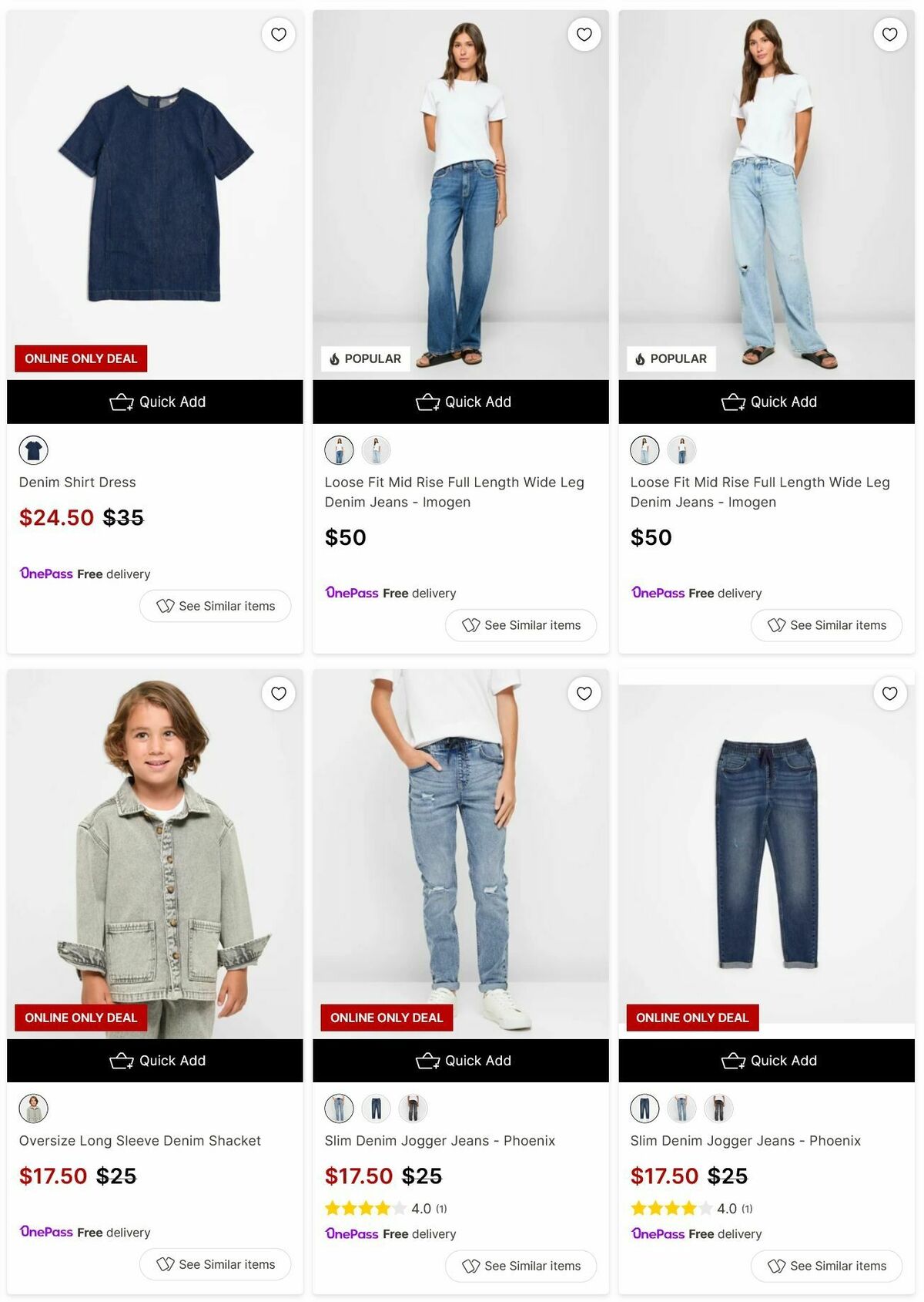 Target Catalogues from 28 April