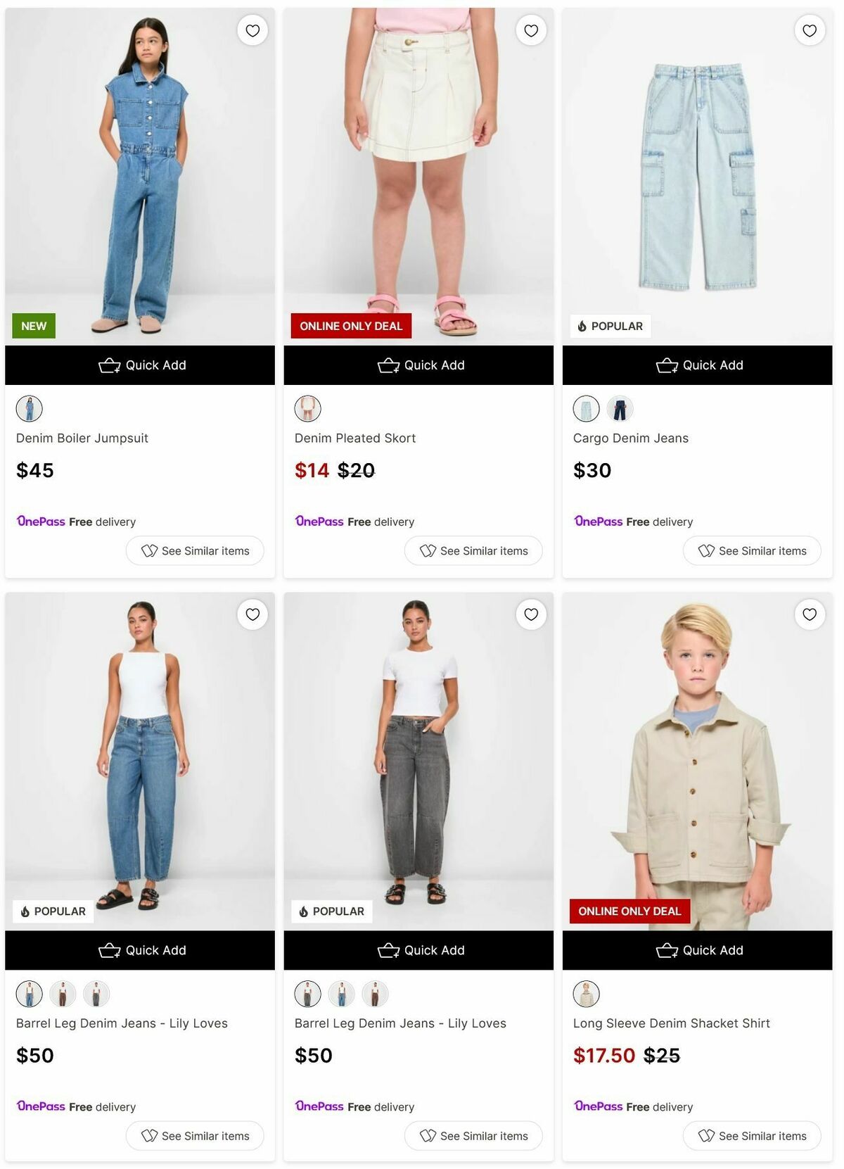 Target Catalogues from 28 April