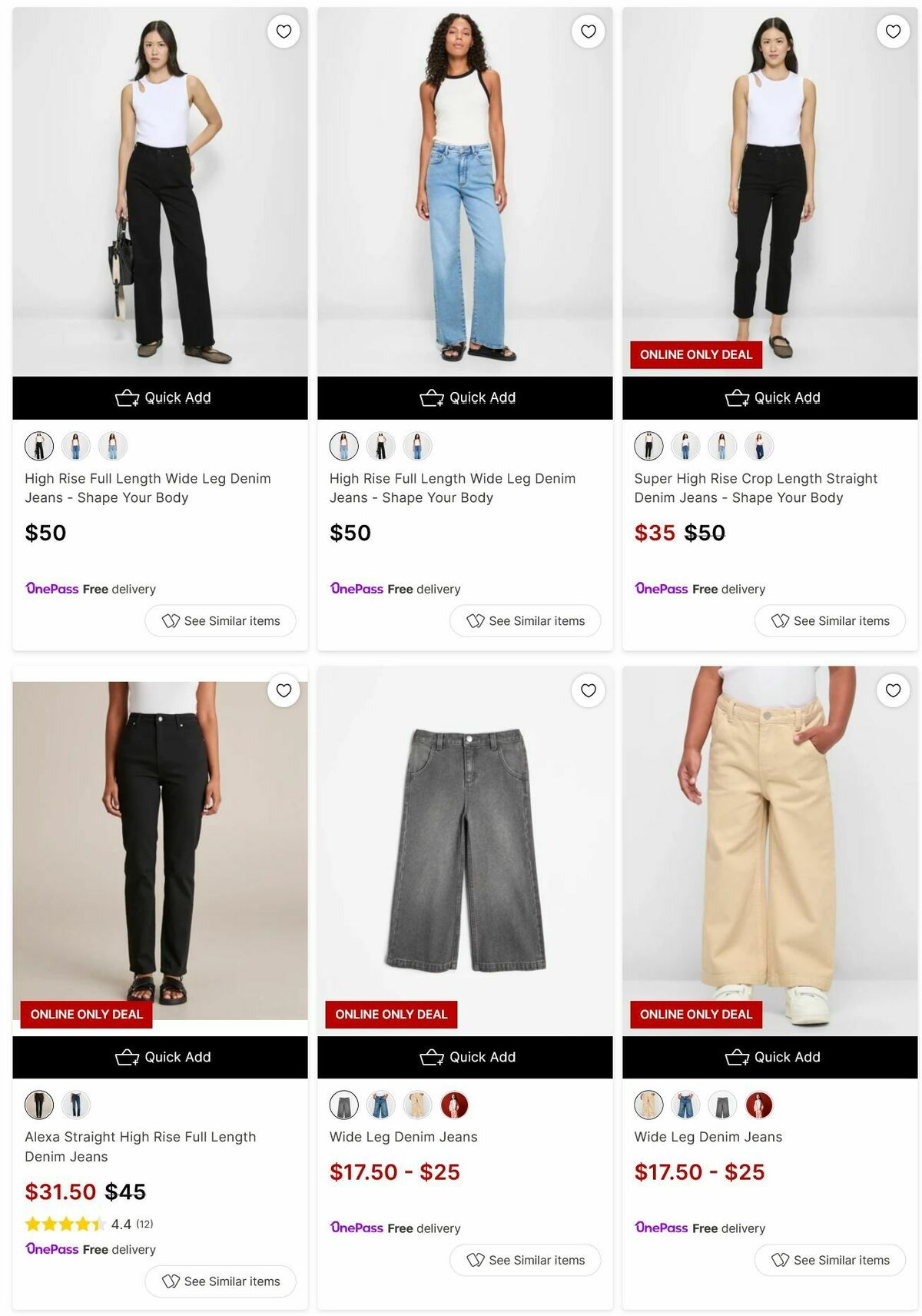 Target Catalogues from 28 April