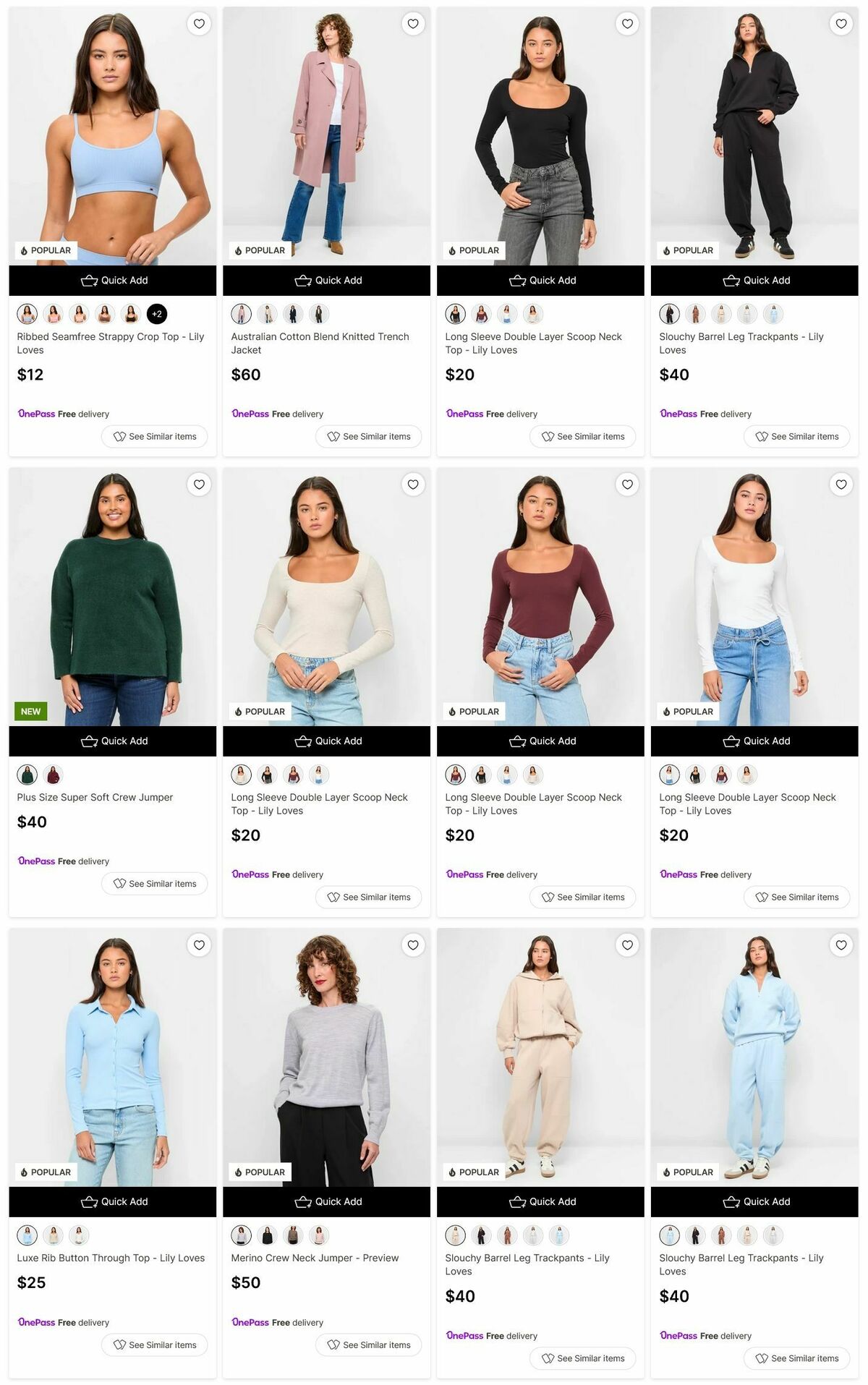 Target Catalogues from 17 May