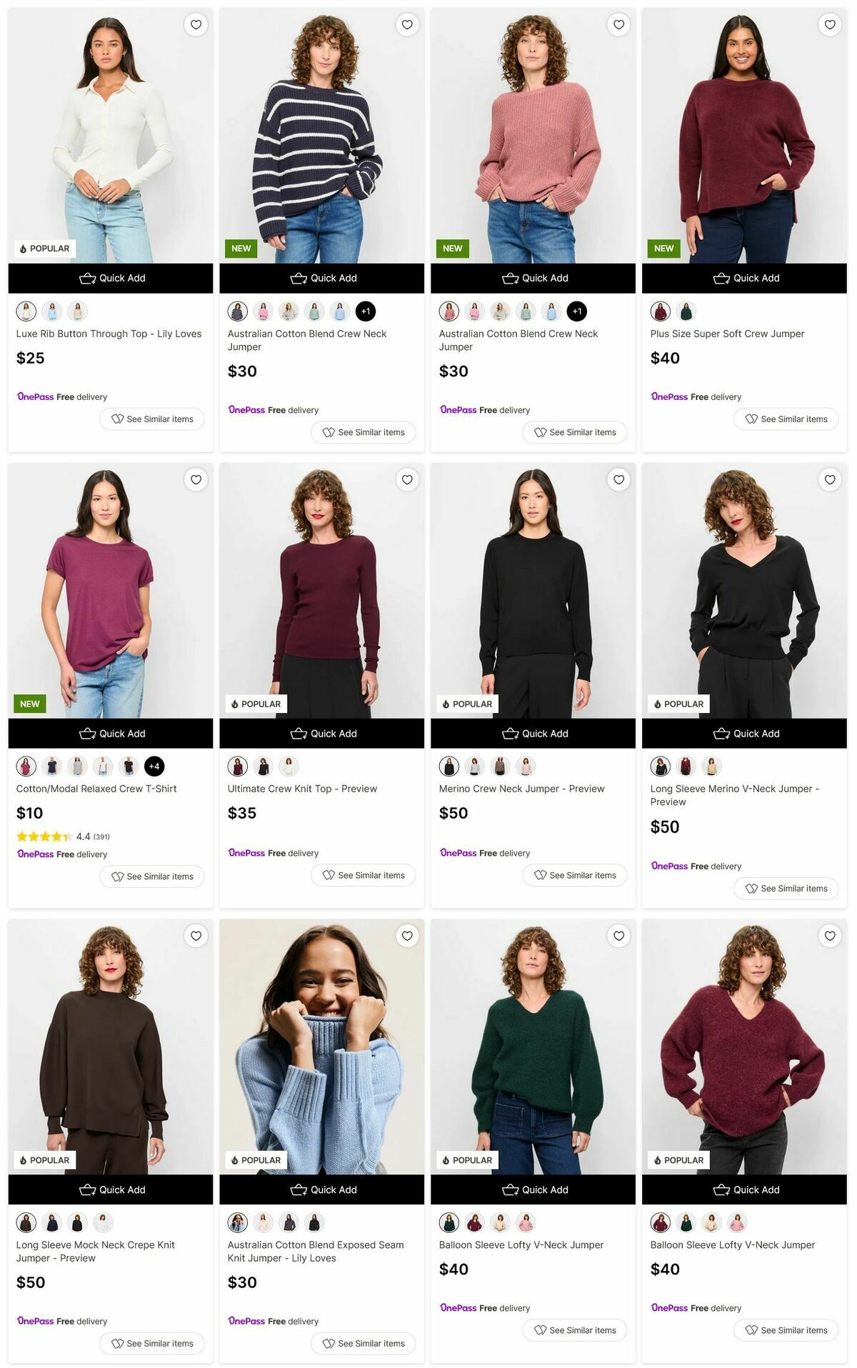 Target Catalogues from 17 May