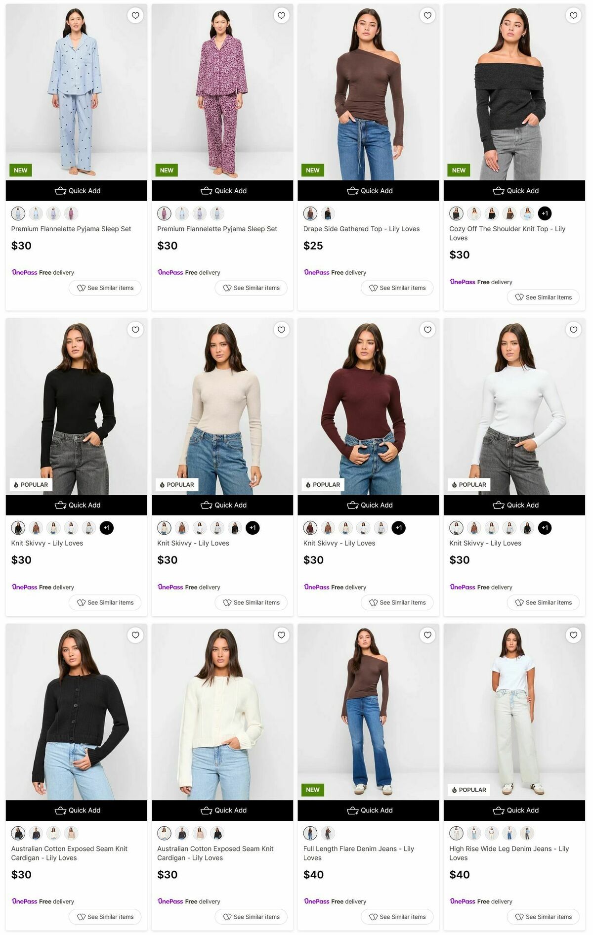 Target Catalogues from 17 May