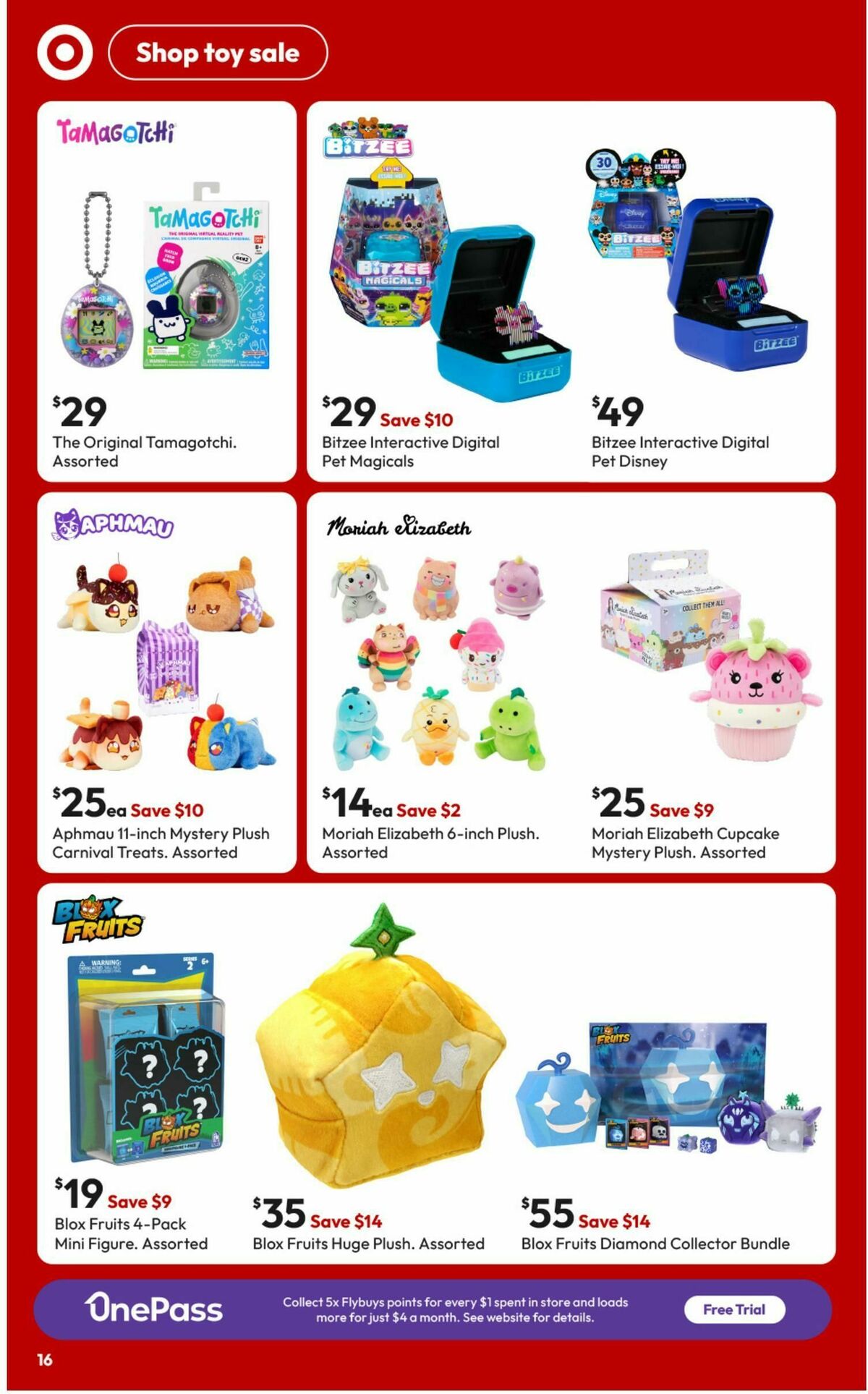 Target Catalogues from 26 June