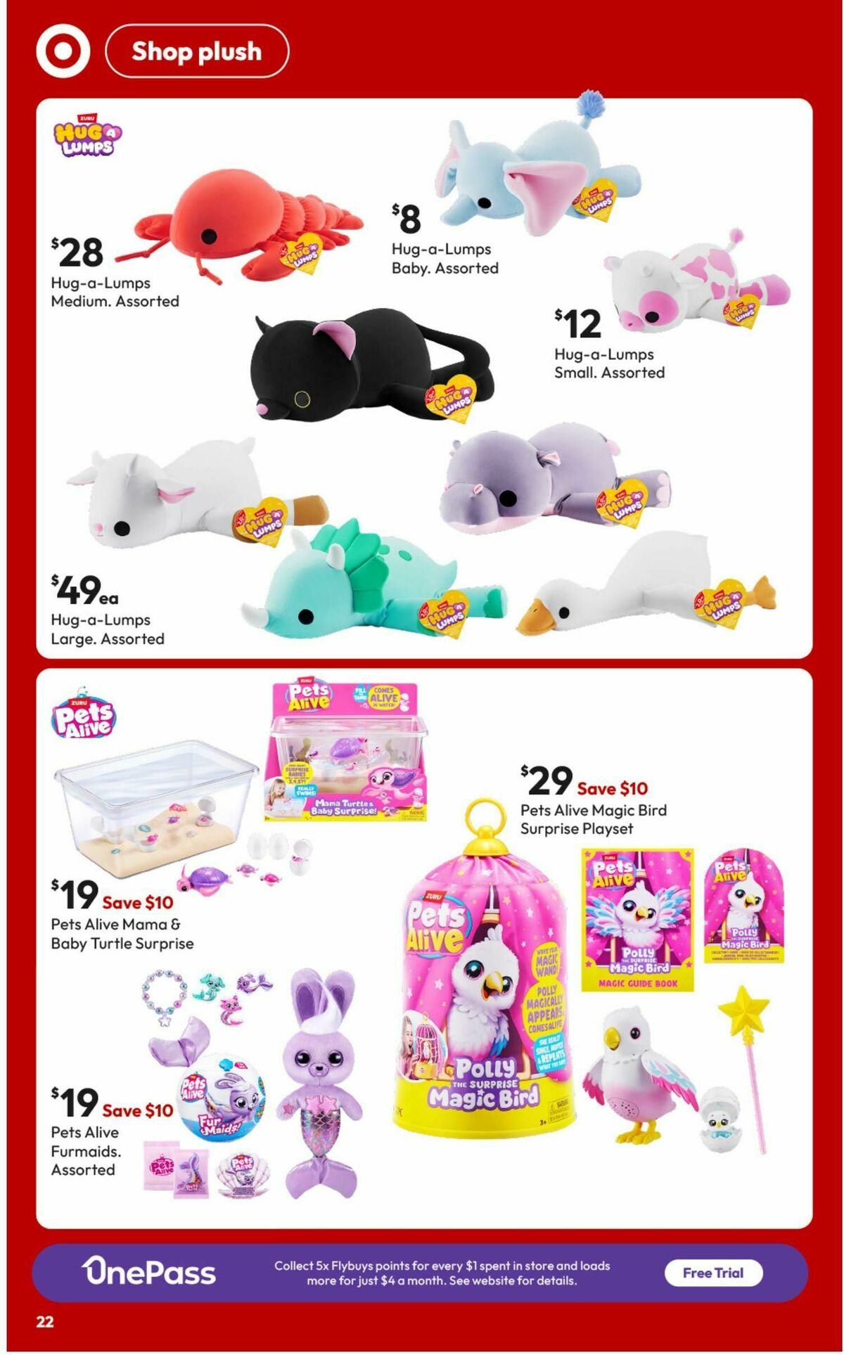 Target Catalogues from 26 June