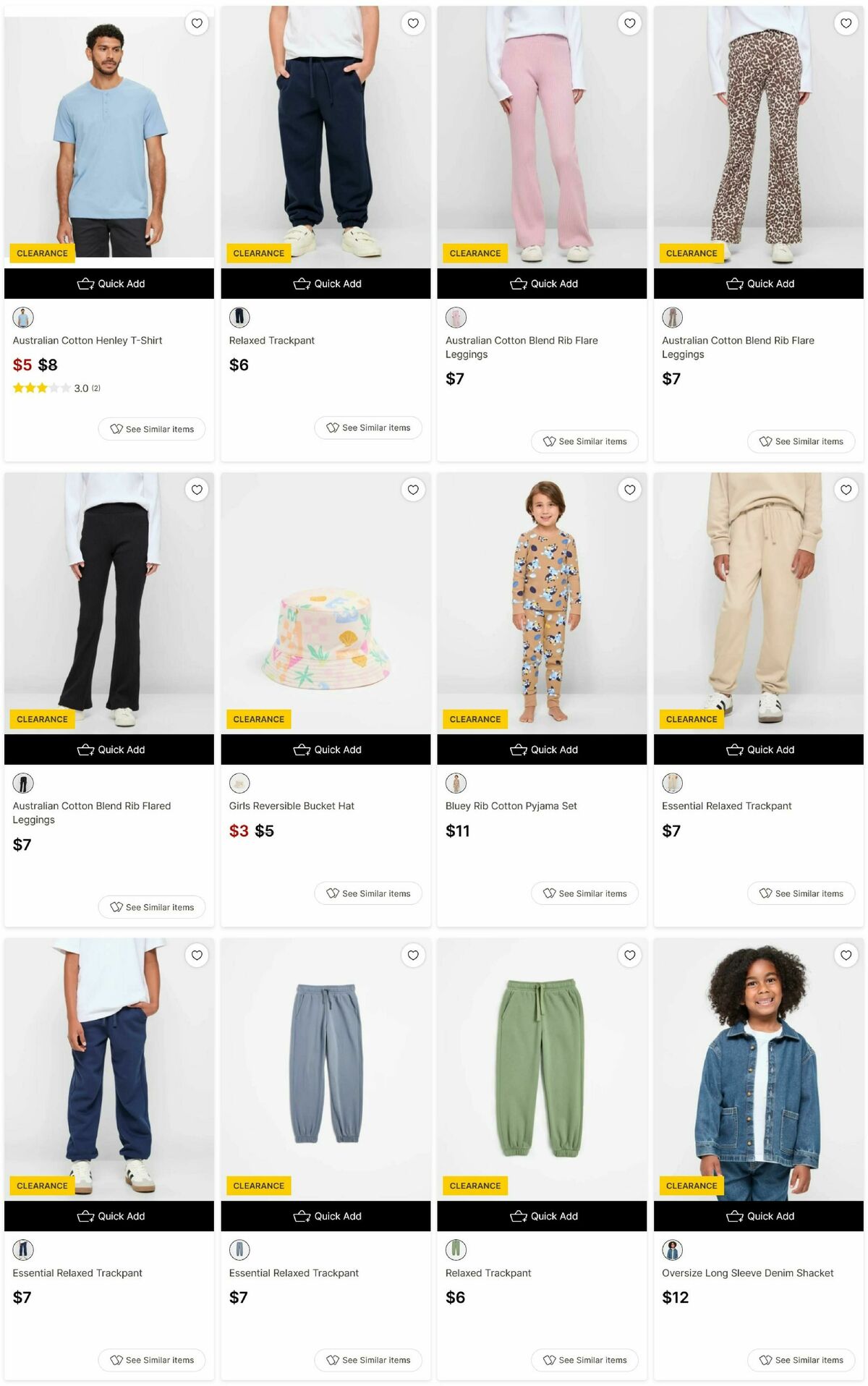 Target Catalogues from 16 July