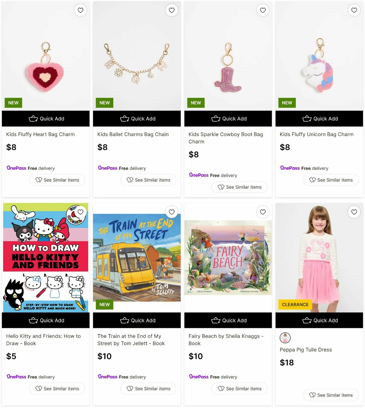 Target Catalogues from 5 August