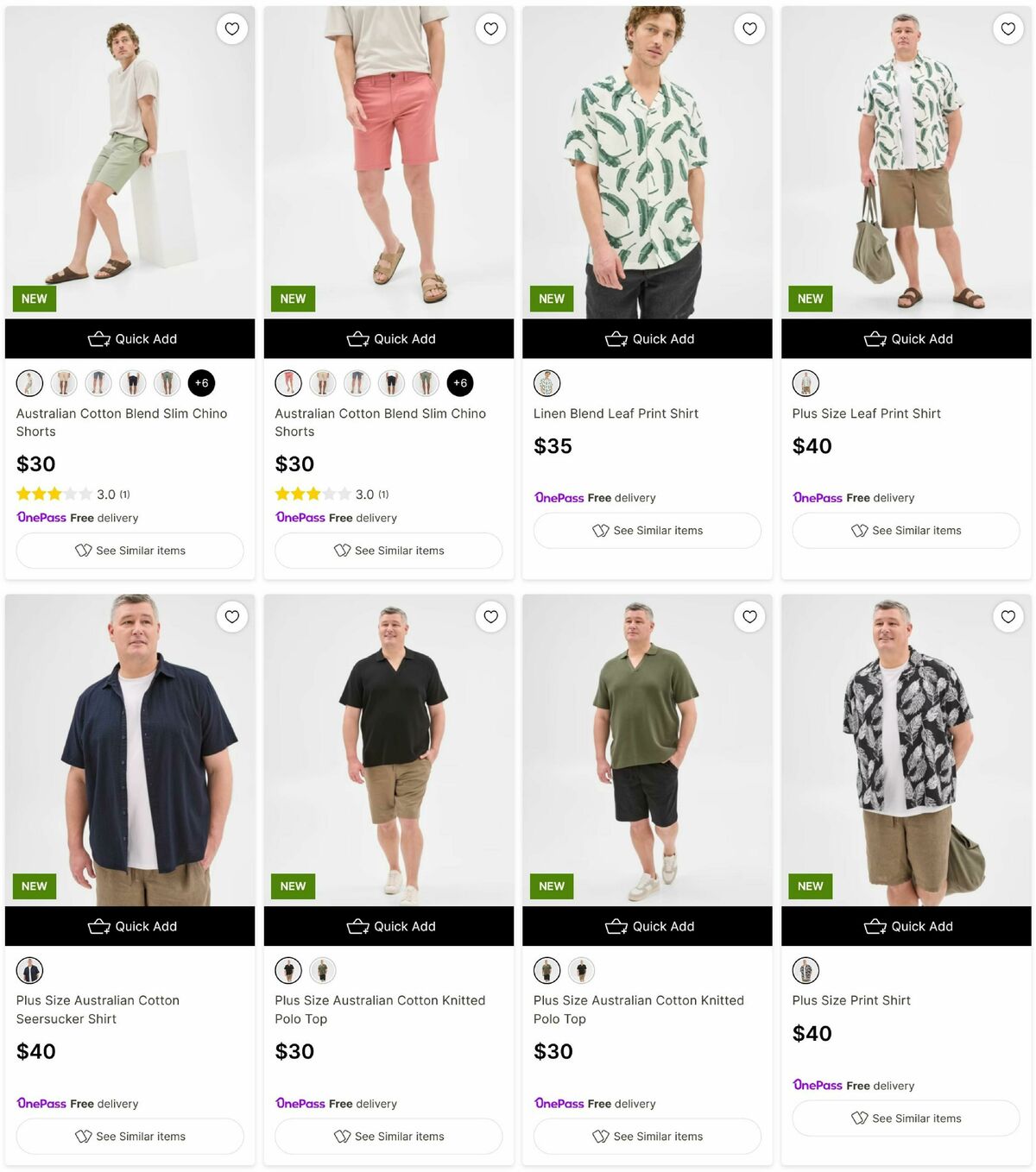 Target Catalogues from 22 August