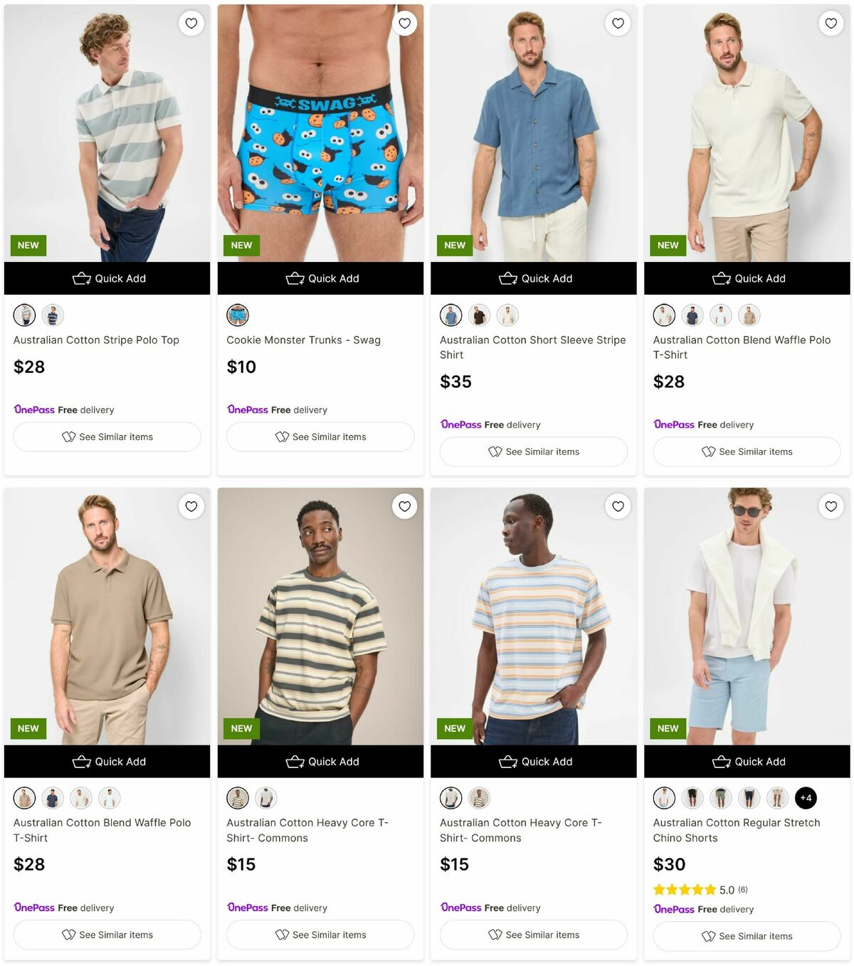 Target Catalogues from 22 August