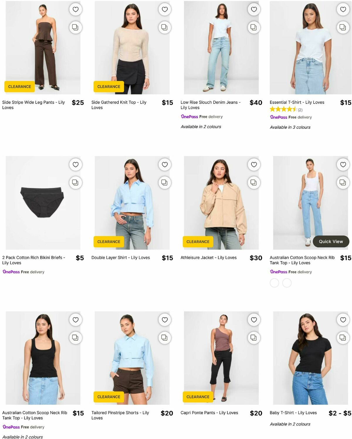 Target Catalogues from 8 September