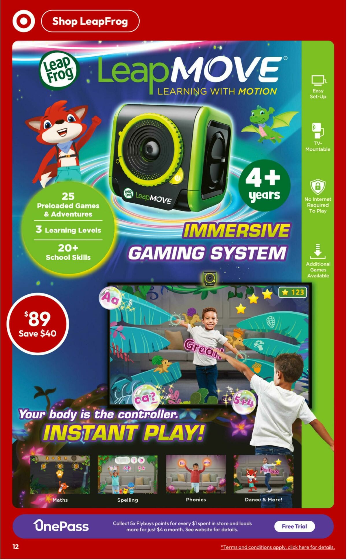 Target Catalogues from 18 September