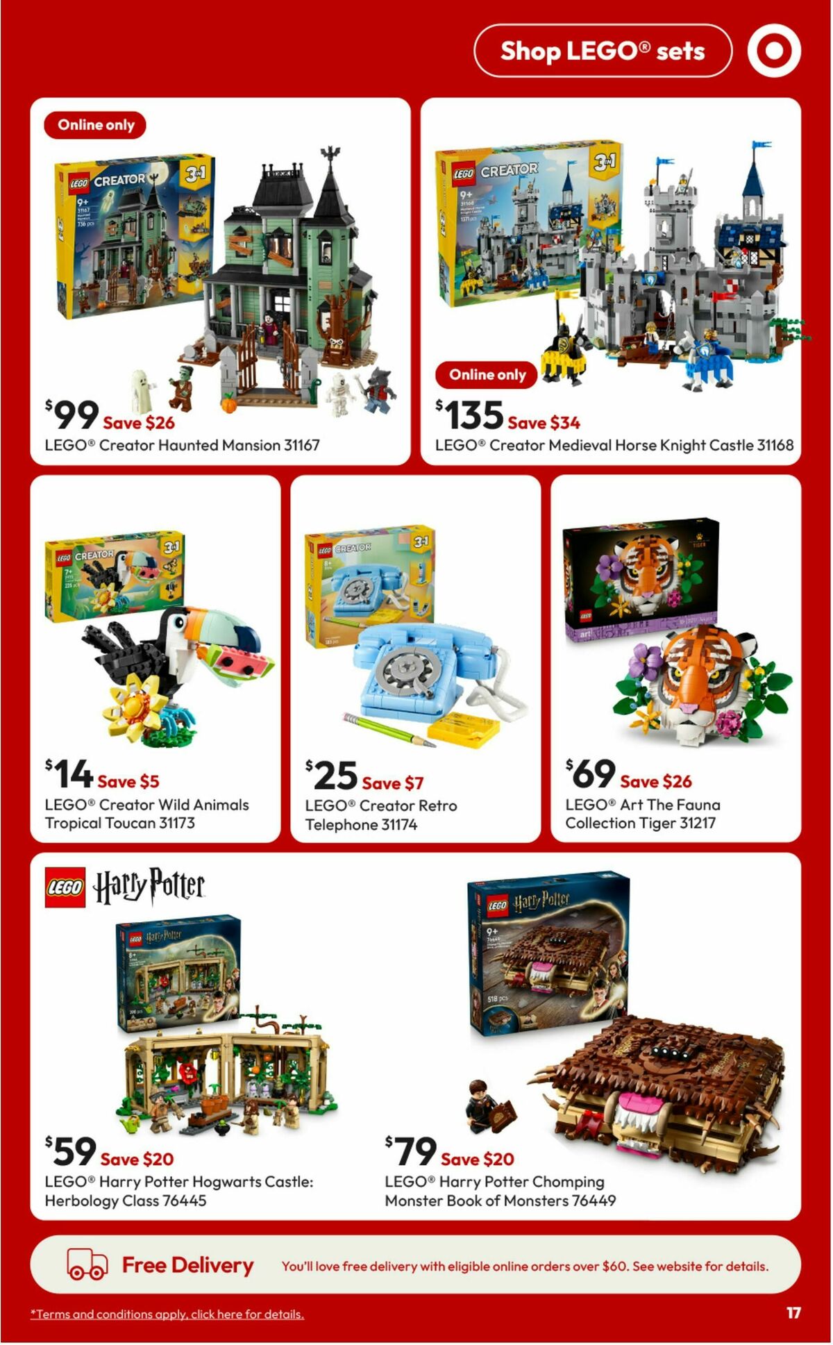 Target Catalogues from 18 September