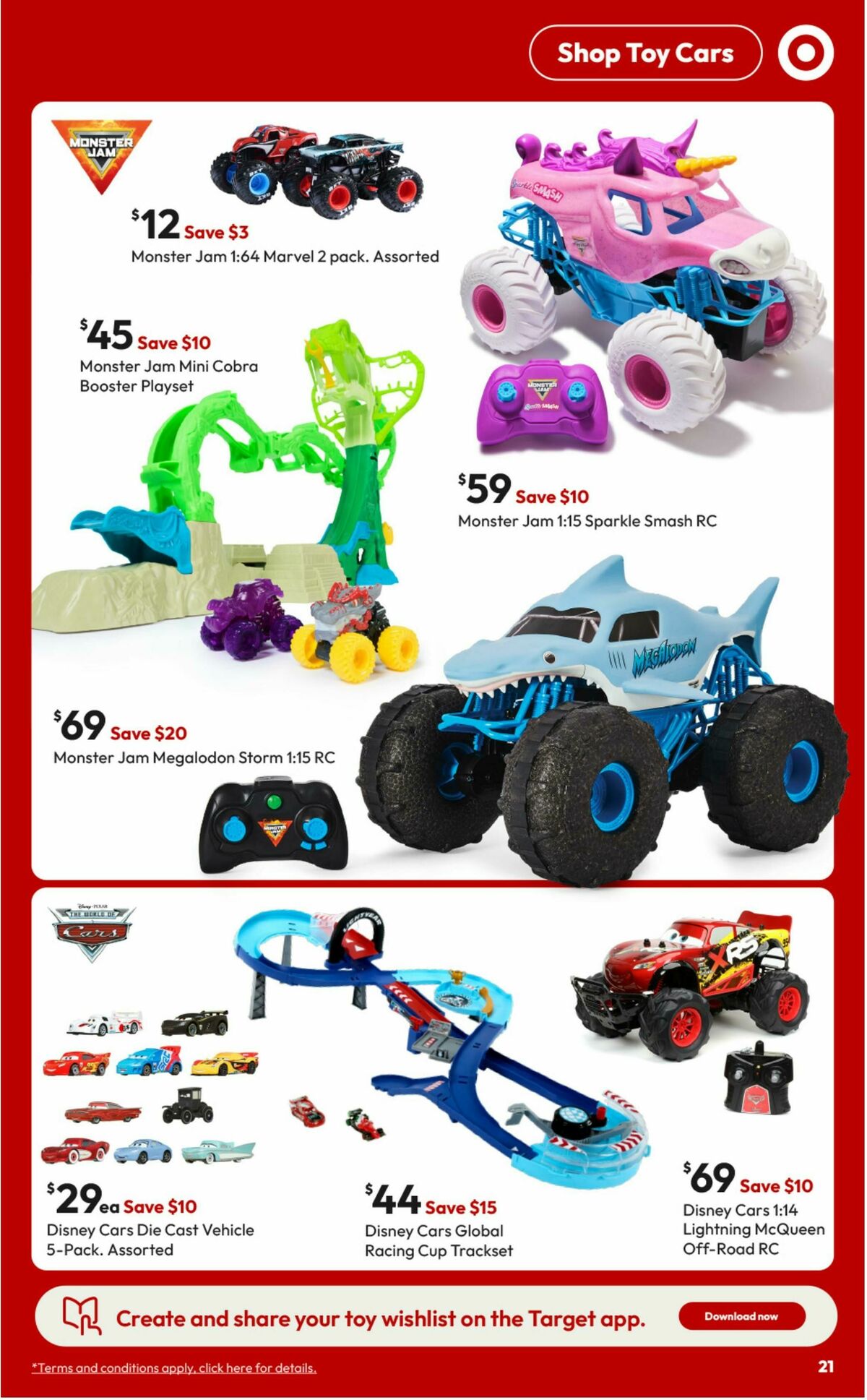 Target Catalogues from 18 September