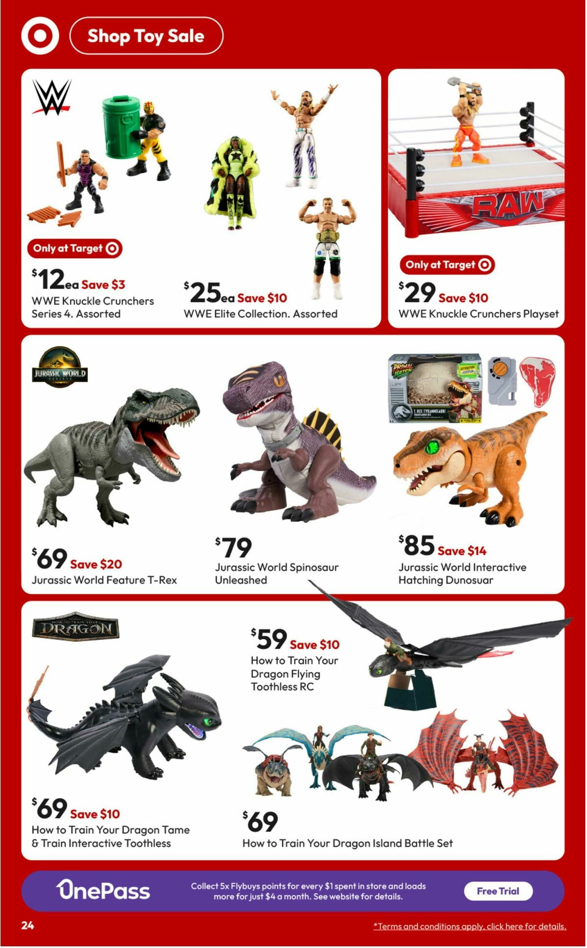 Target Catalogues from 18 September