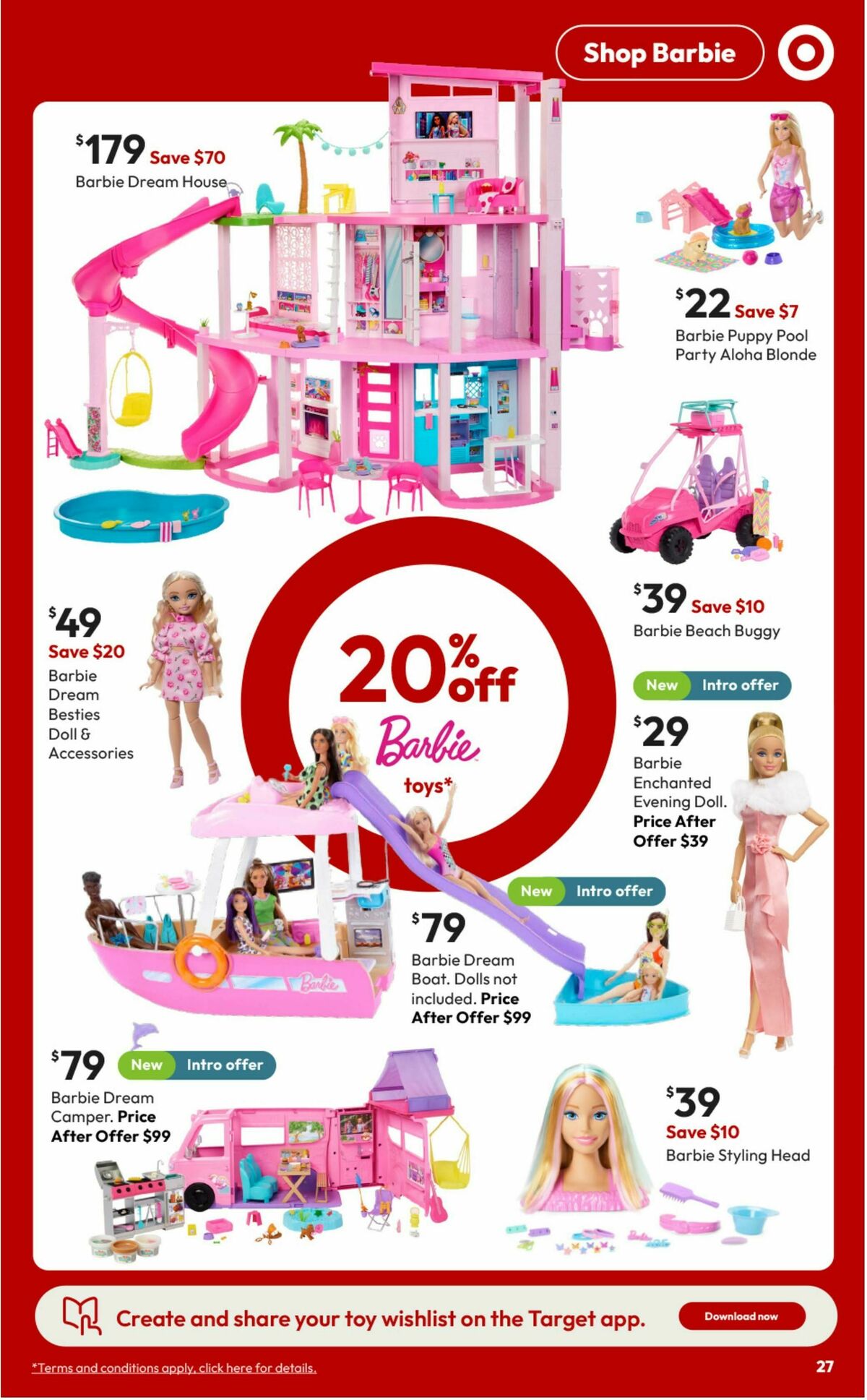Target Catalogues from 18 September