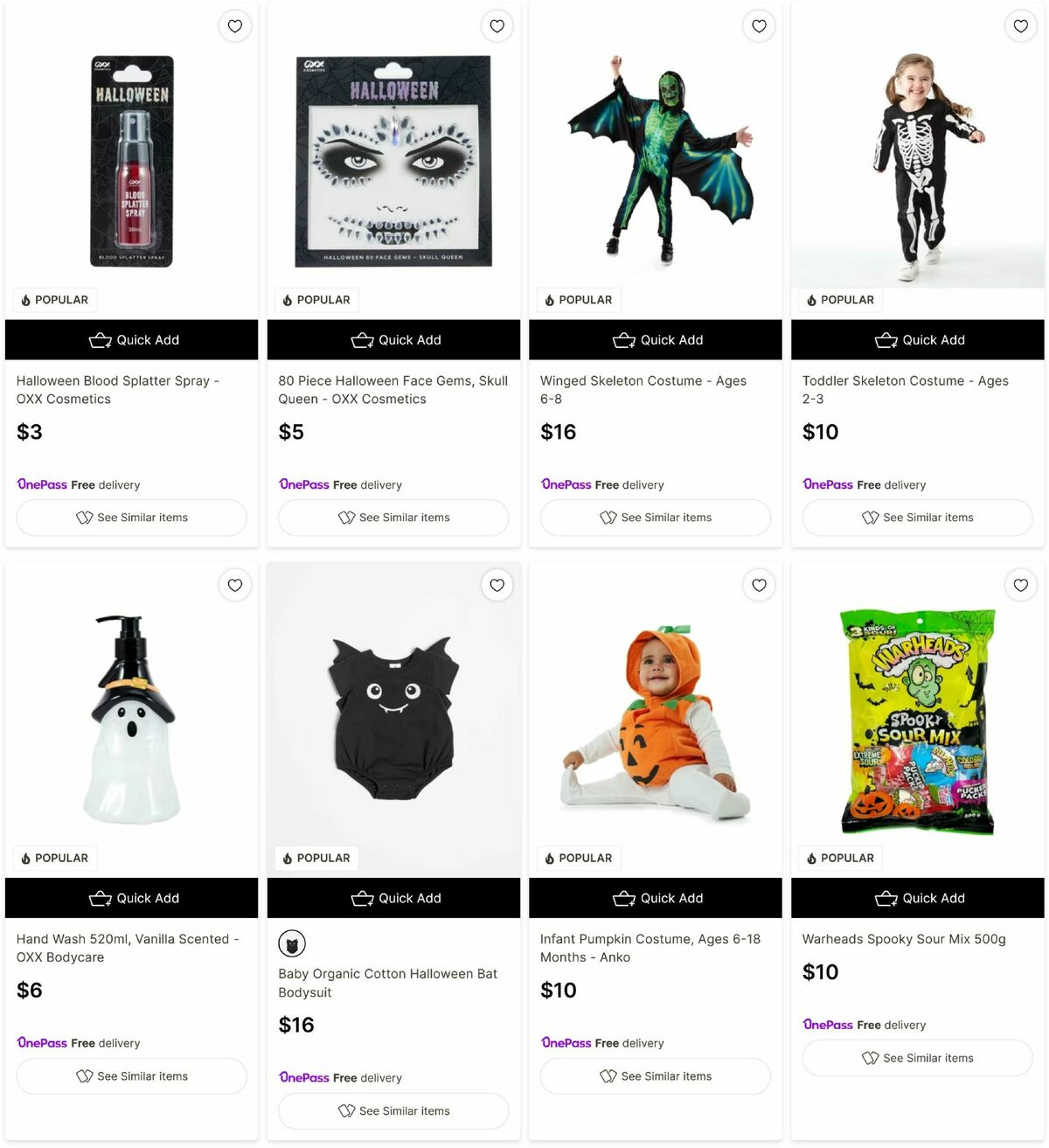 Target Halloween Catalogues from 15 October