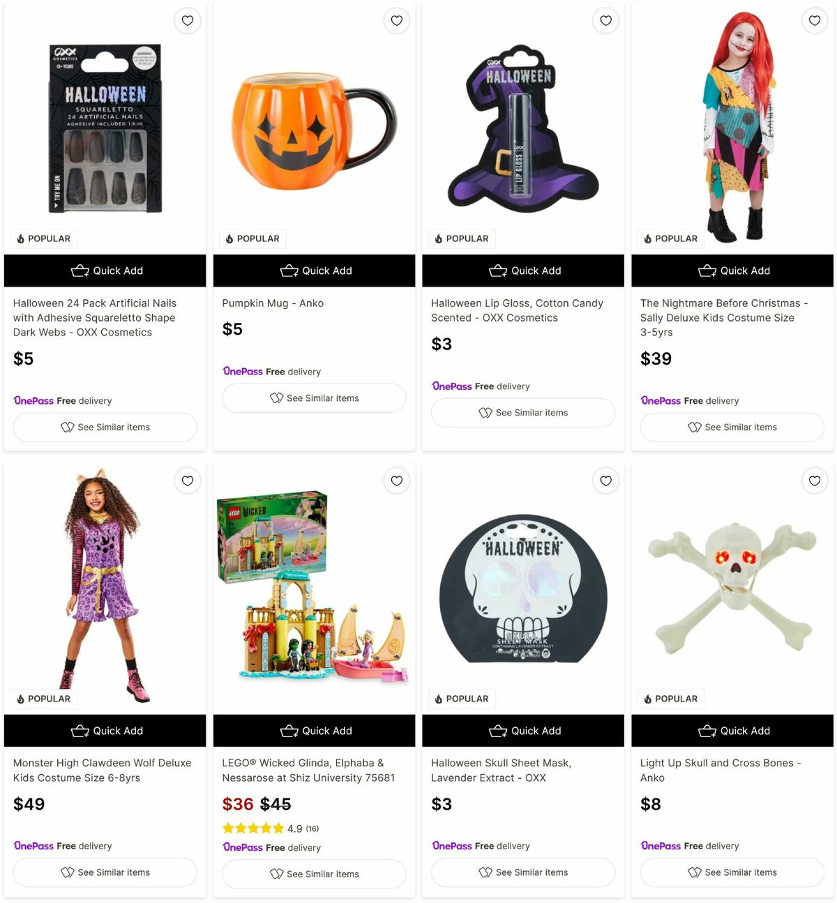 Target Halloween Catalogues from 15 October