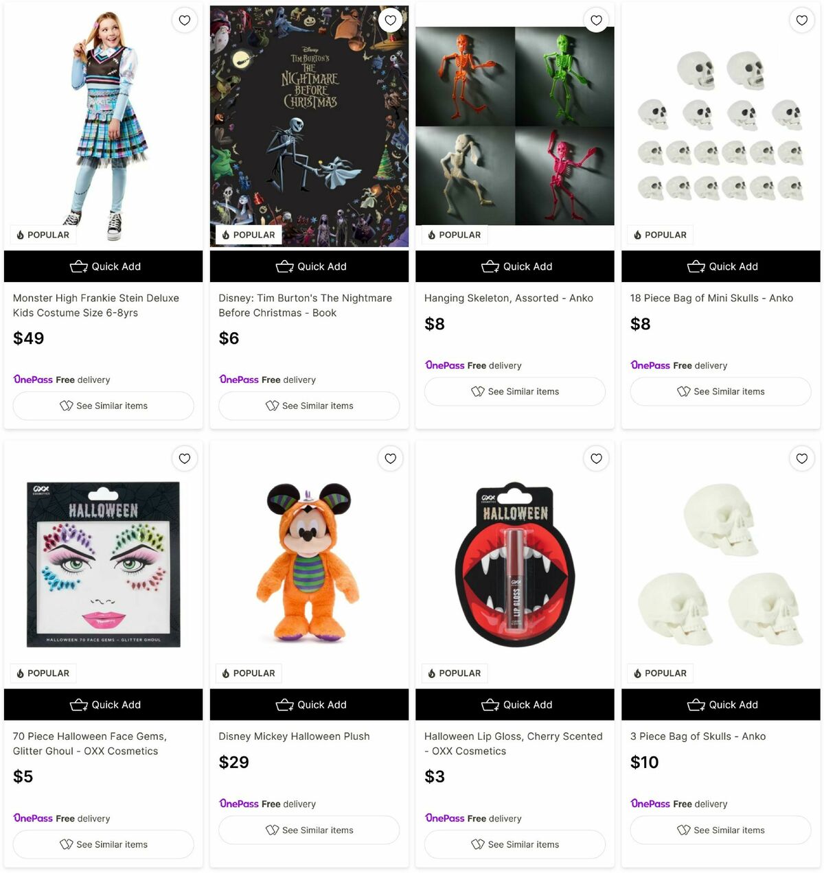 Target Halloween Catalogues from 15 October