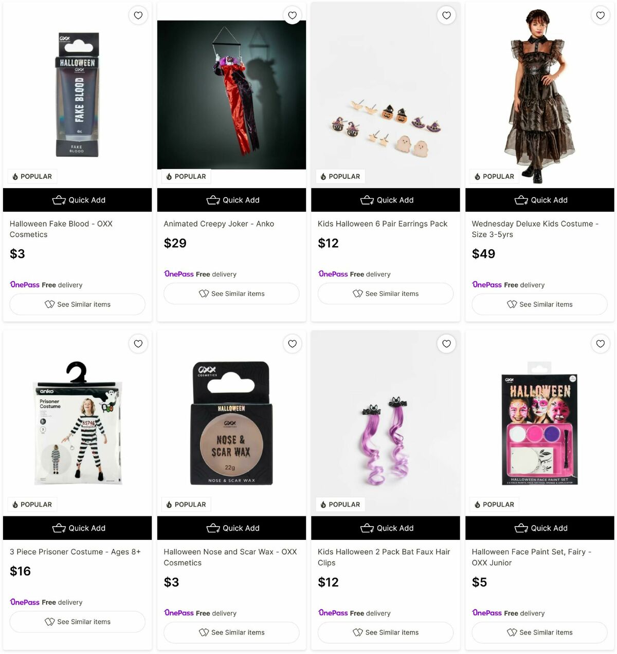 Target Halloween Catalogues from 15 October