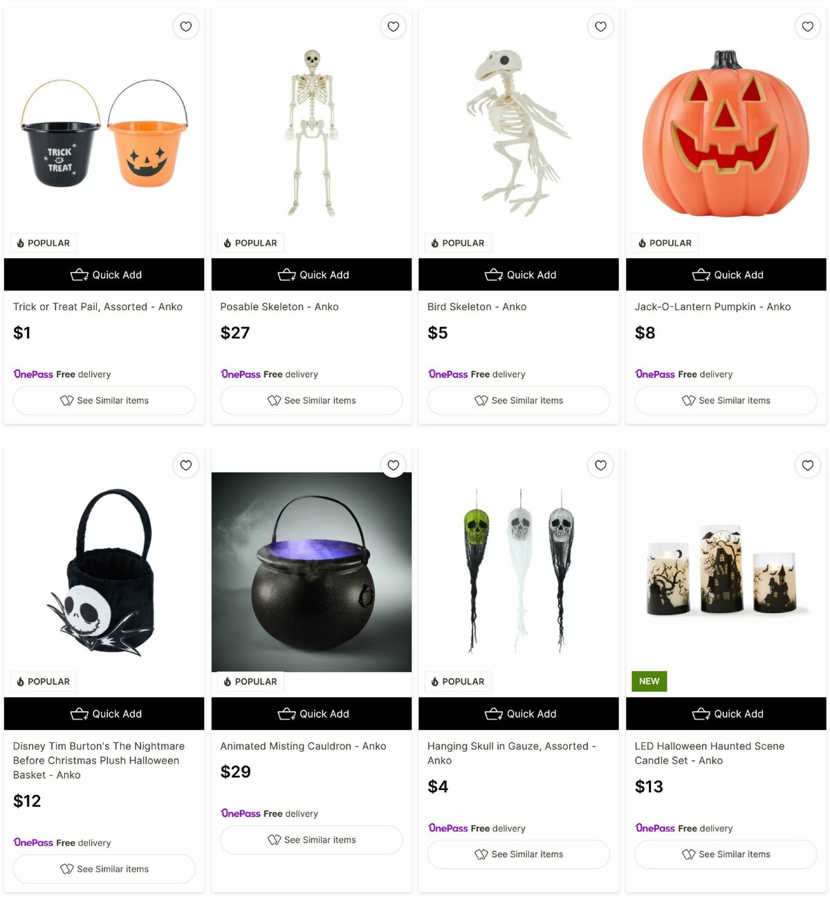 Target Halloween Catalogues from 15 October