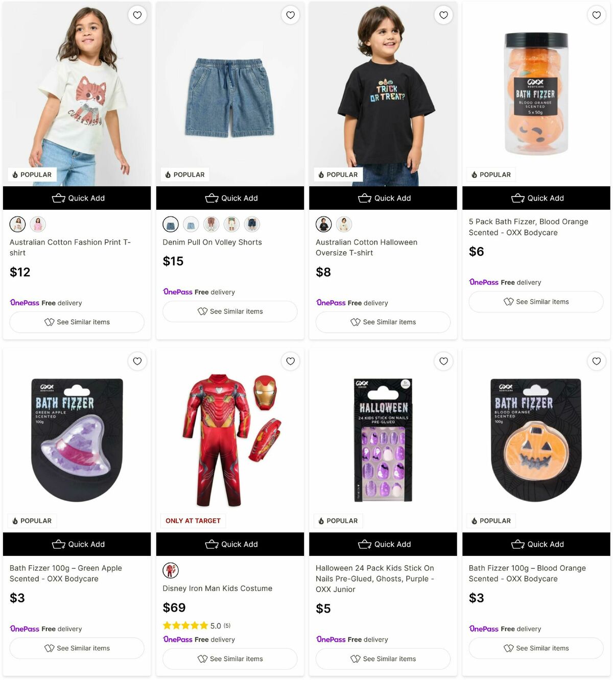 Target Halloween Catalogues from 15 October