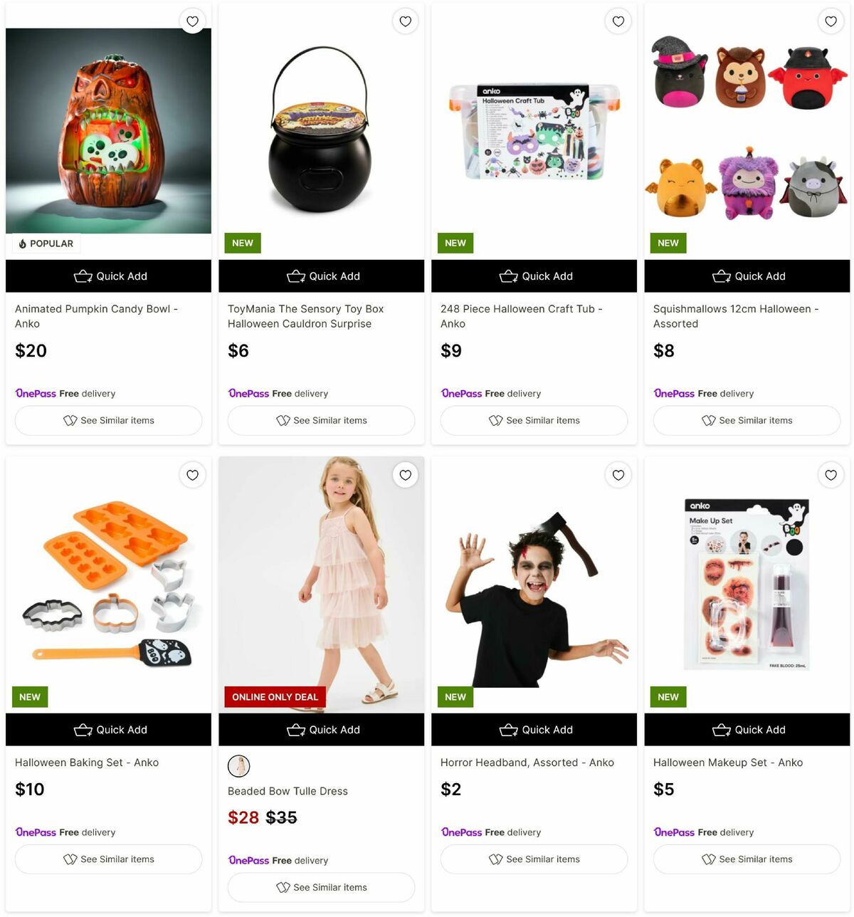 Target Halloween Catalogues from 15 October