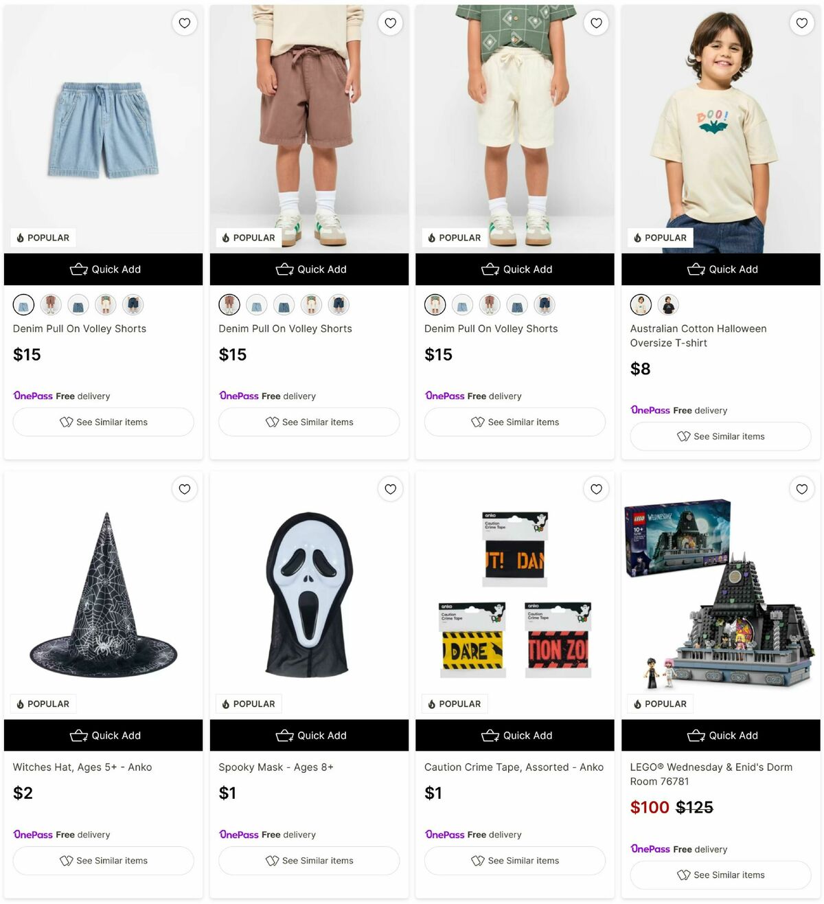 Target Halloween Catalogues from 15 October