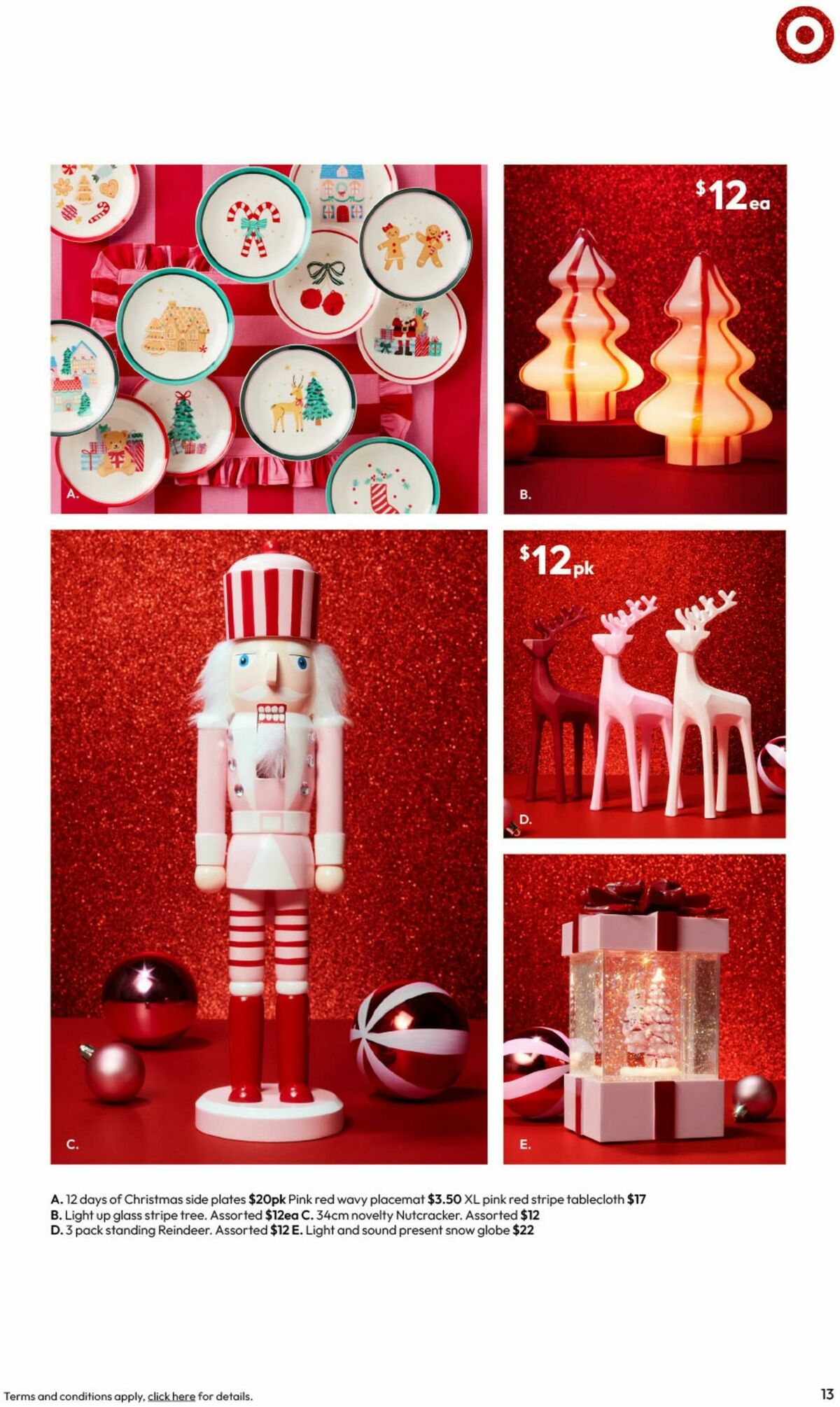 Target Catalogues from 23 October