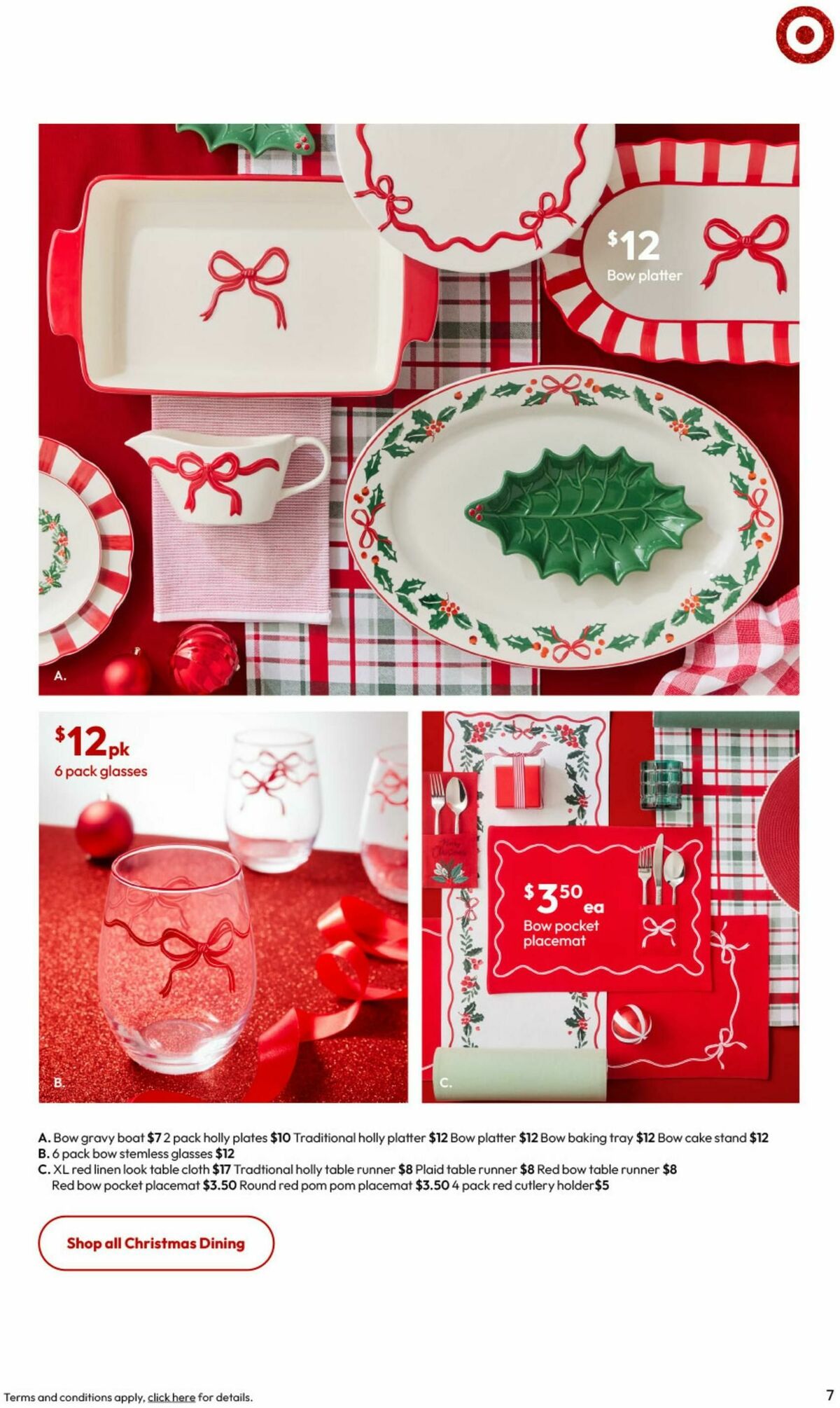 Target Catalogues from 23 October