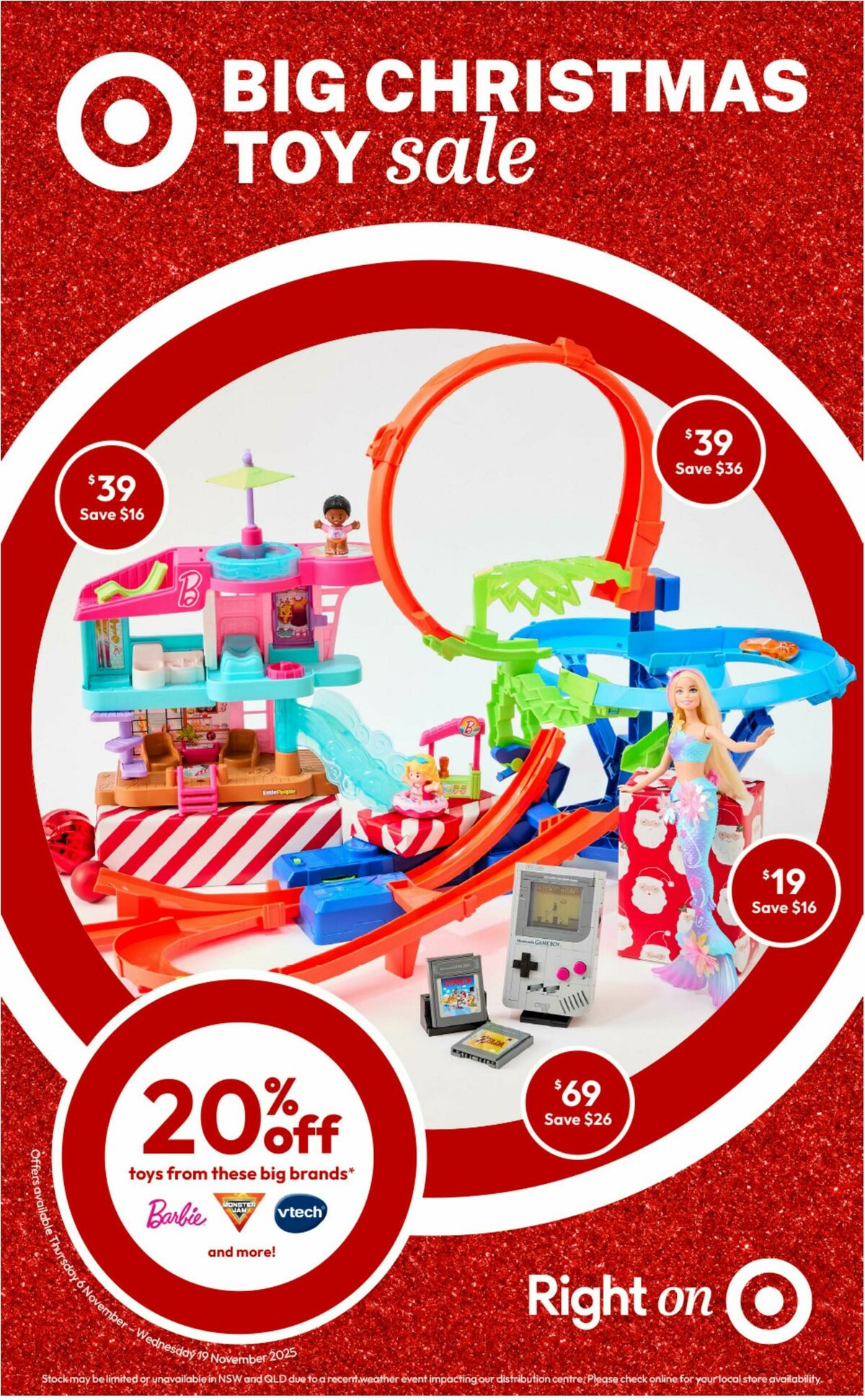 Target Big Christmas Toy Sale Catalogues from 6 November