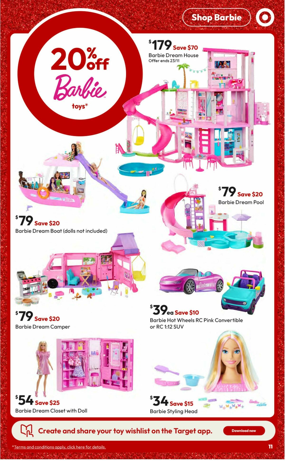 Target Big Christmas Toy Sale Catalogues from 6 November