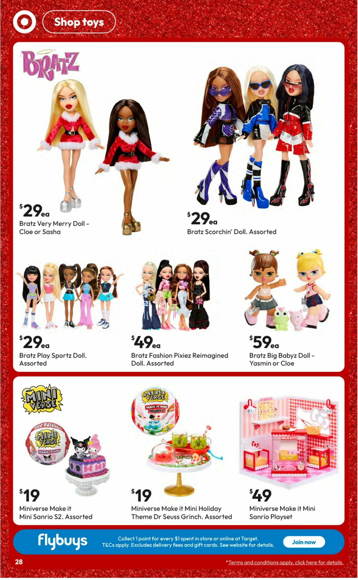 Target Big Christmas Toy Sale Catalogues from 6 November