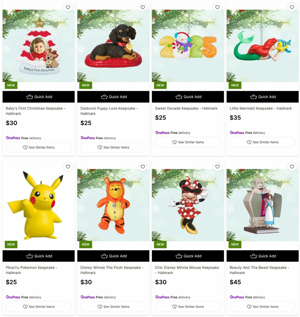 Target Catalogues from 24 November