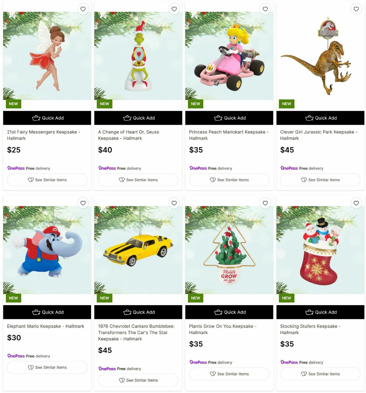 Target Catalogues from 24 November
