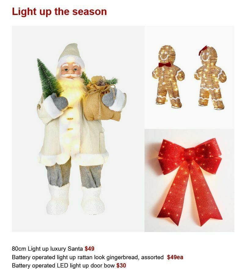 Target Catalogues from 24 November