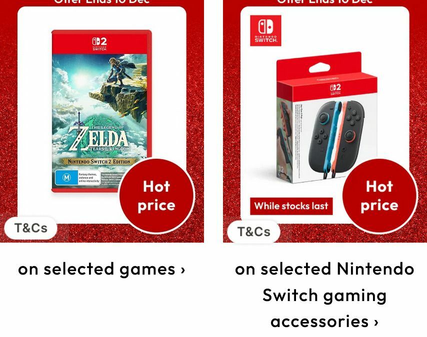 Target Catalogues from 1 December