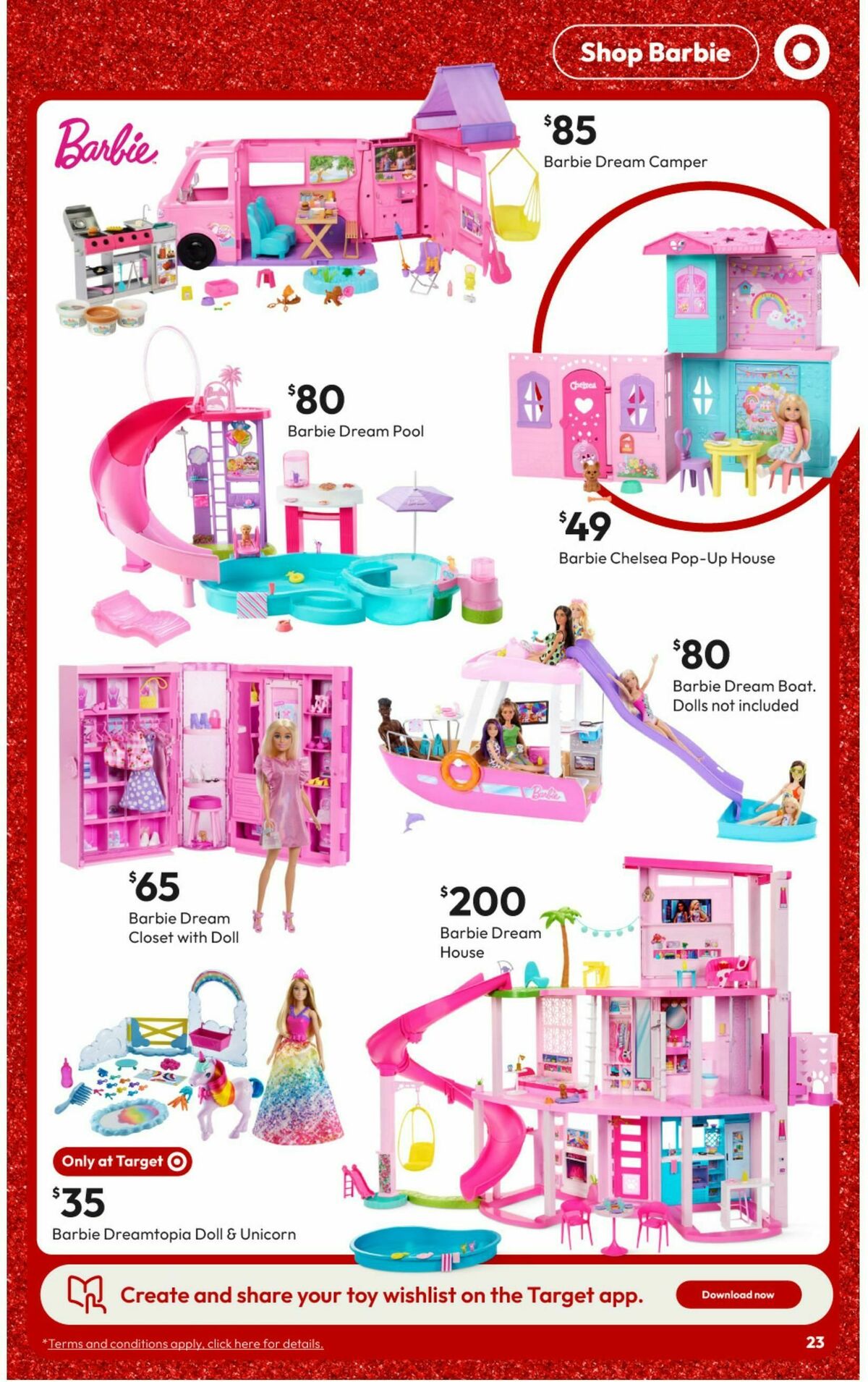 Target Catalogues from 11 December