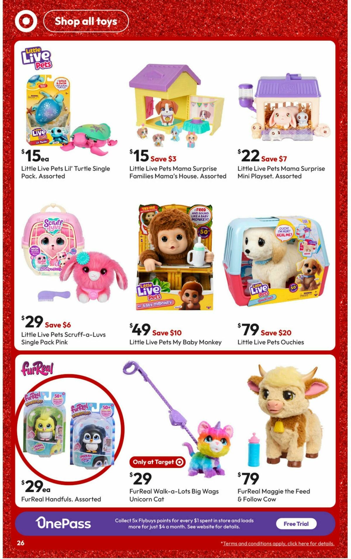 Target Catalogues from 11 December