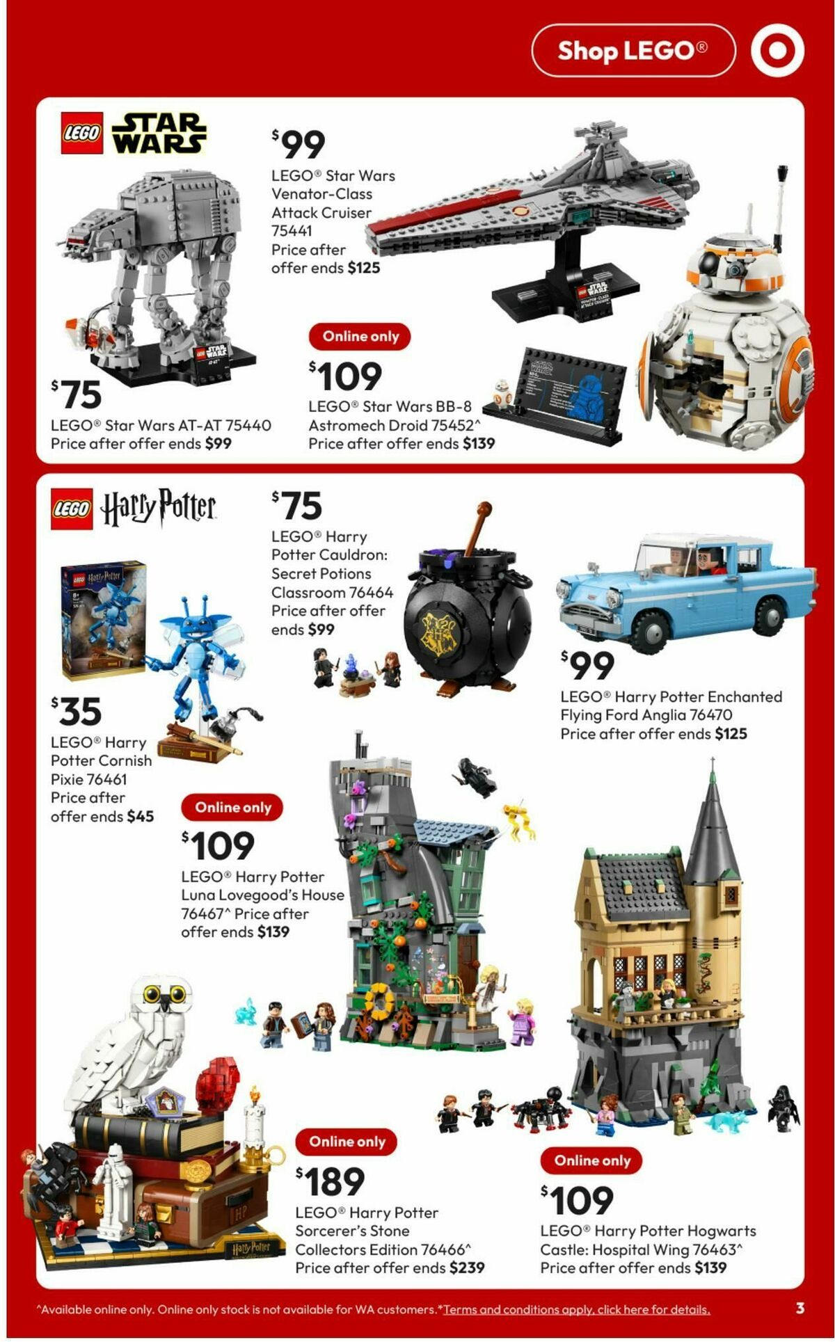 Target Catalogues from 19 January