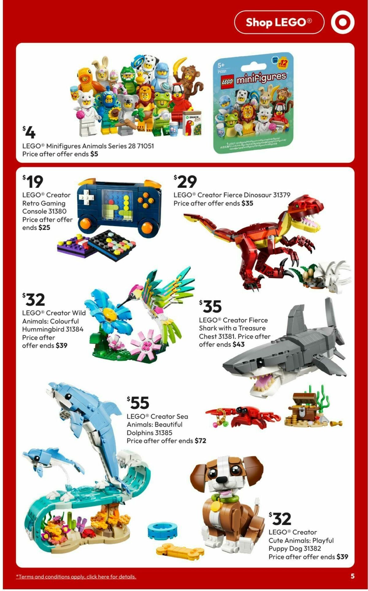 Target Catalogues from 19 January