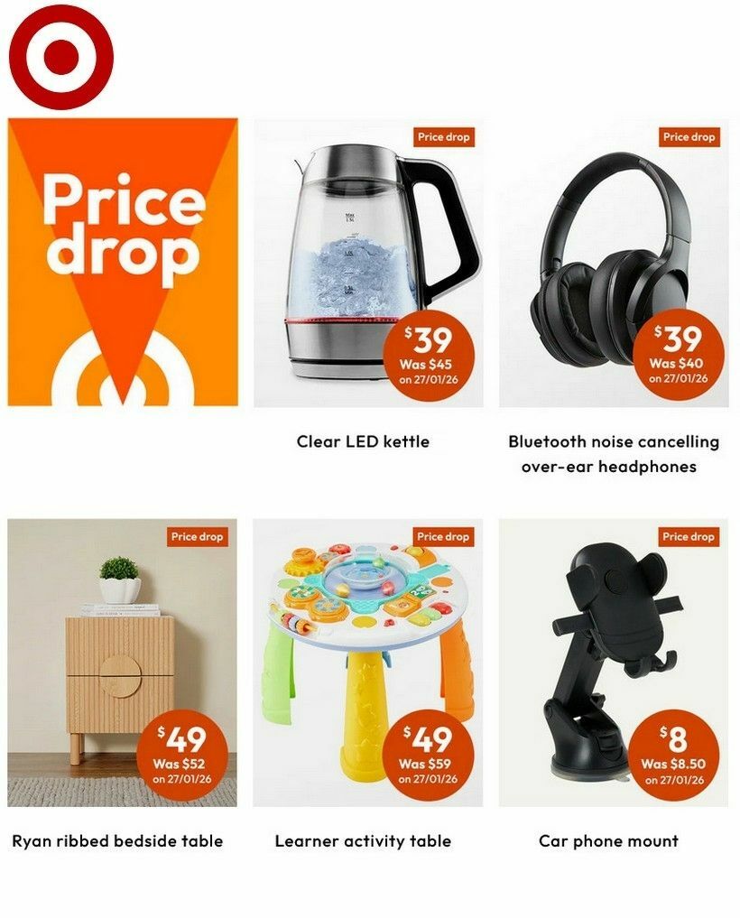 Target Catalogues from 11 February