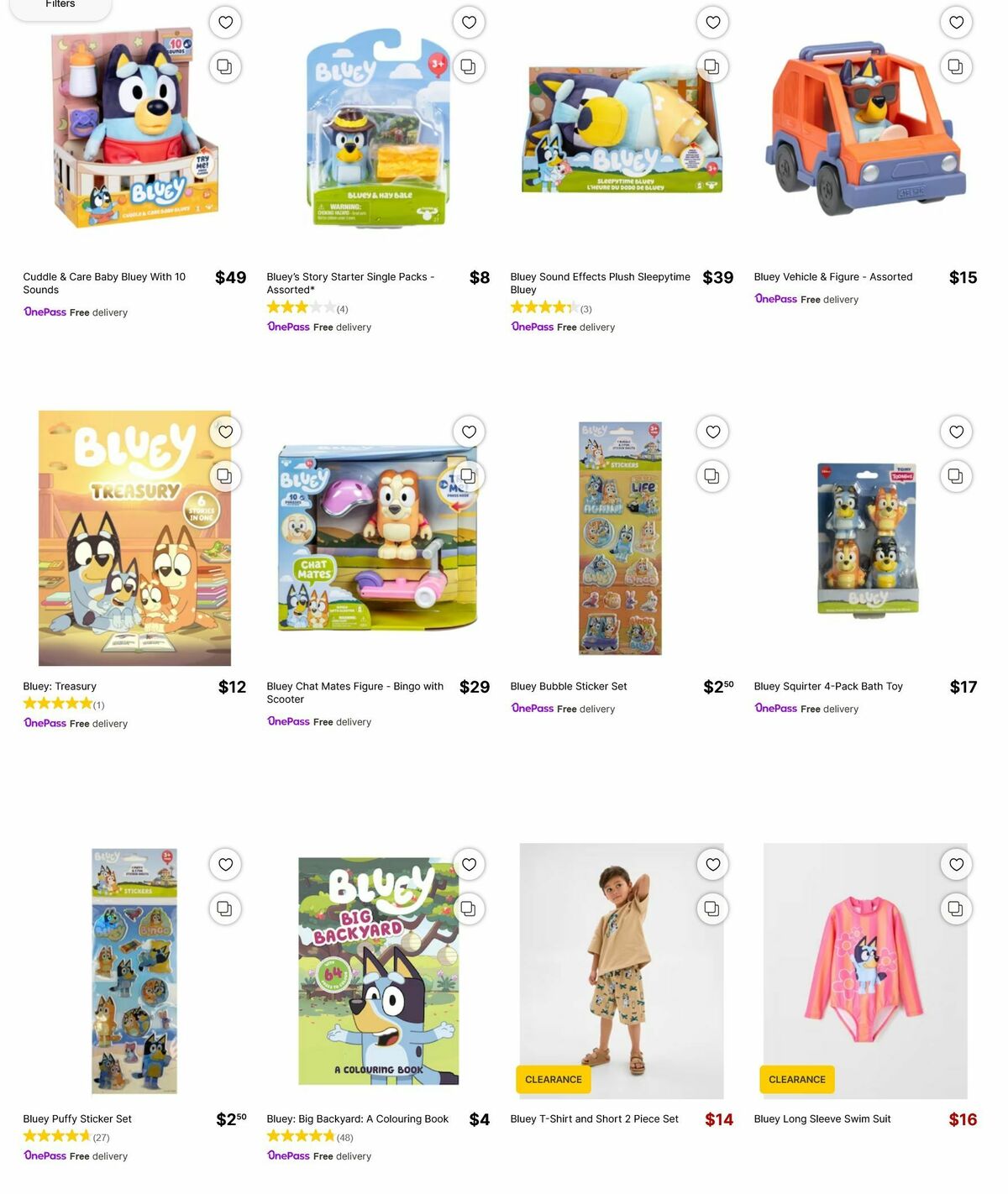 Target Catalogues from 3 March