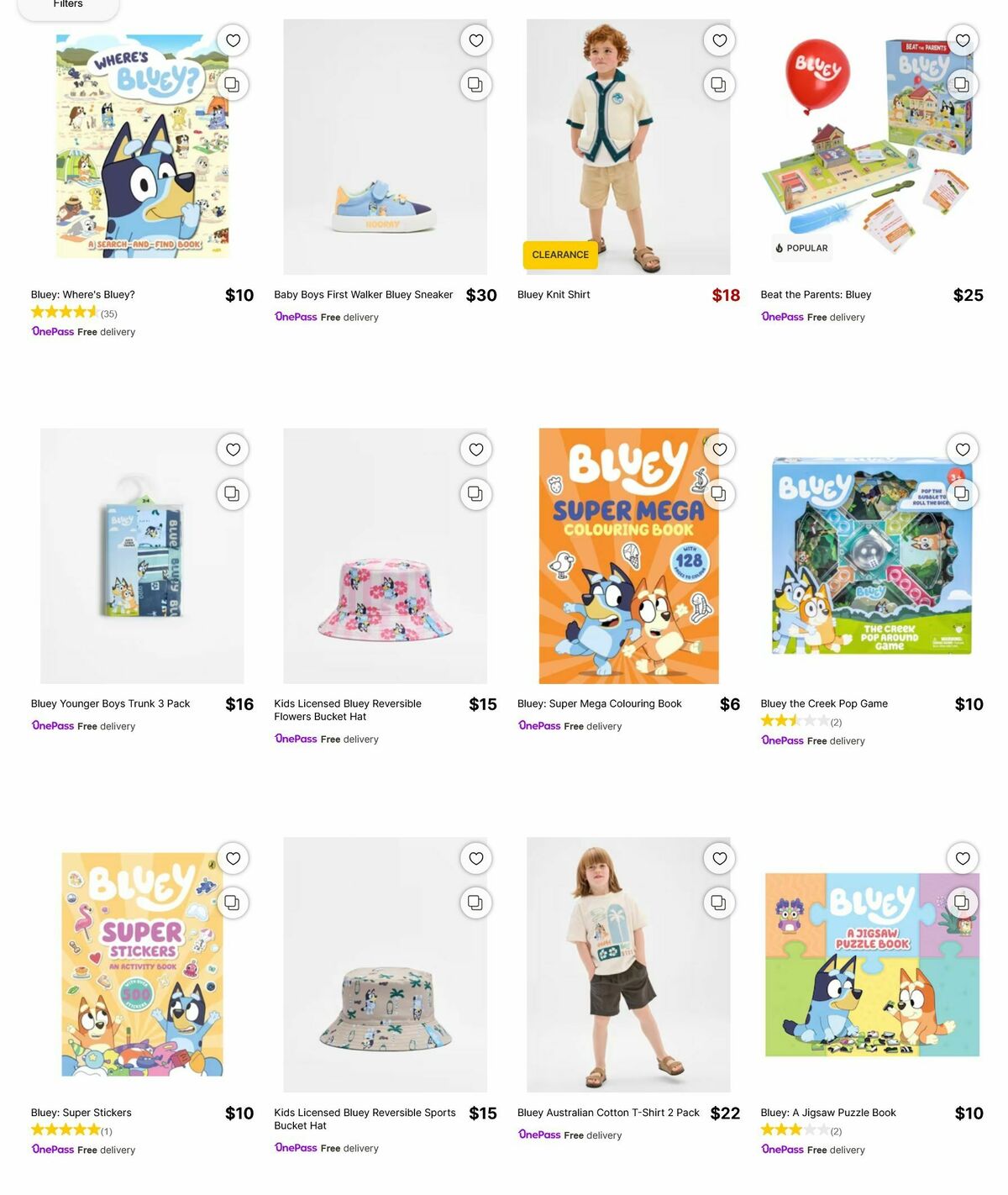 Target Catalogues from 3 March