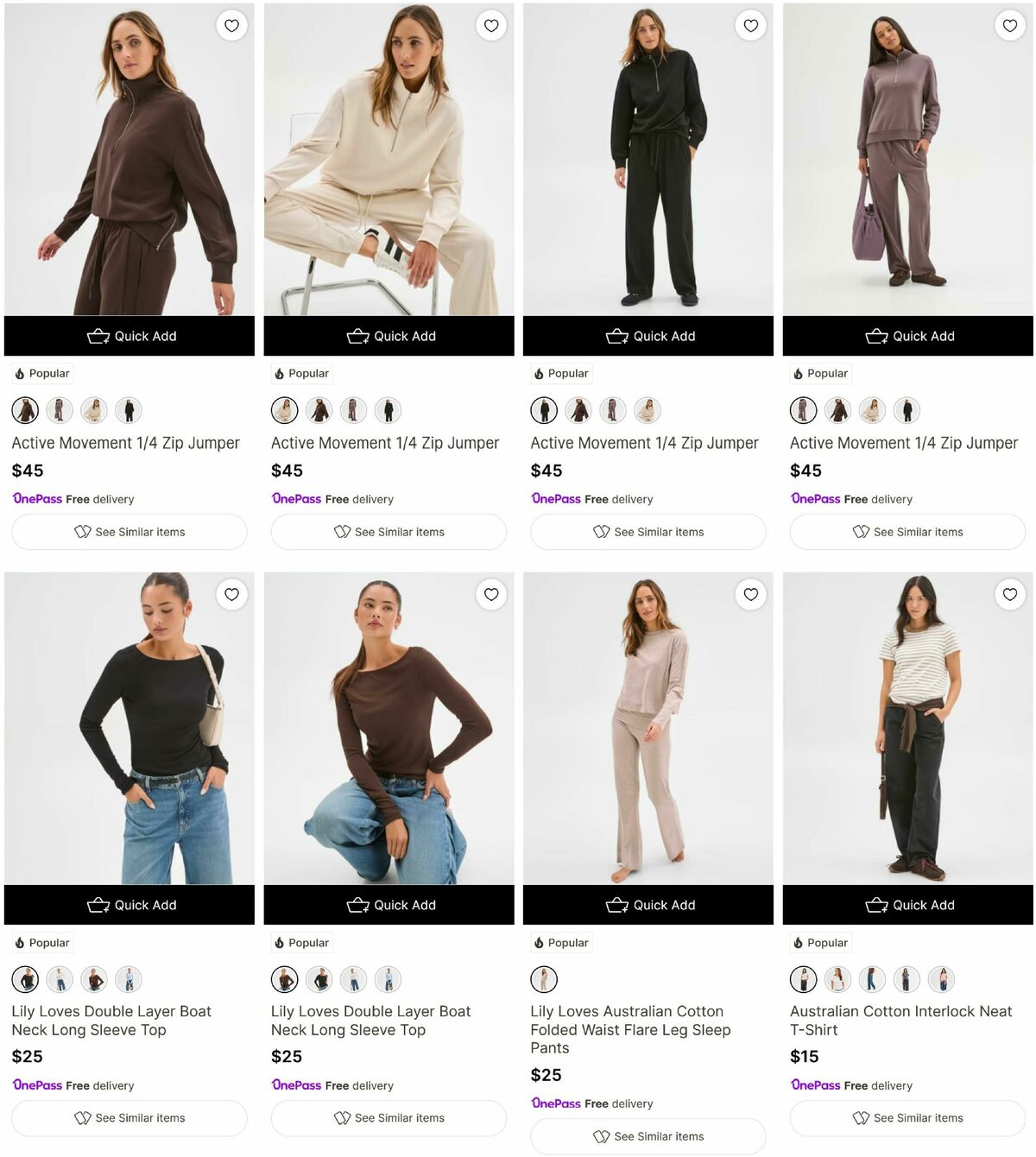 Target Catalogues from 30 March