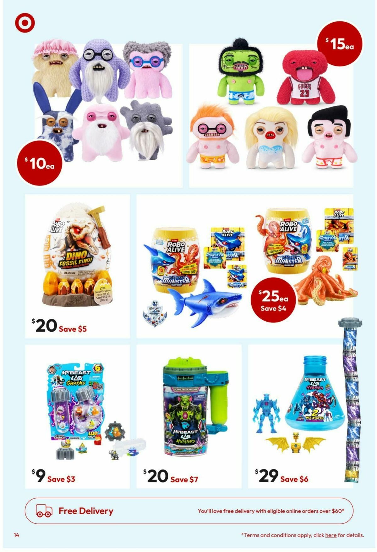 Target Catalogues from 2 April