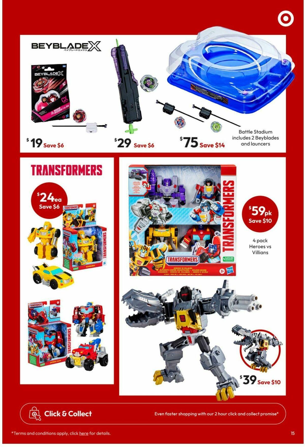 Target Catalogues from 2 April