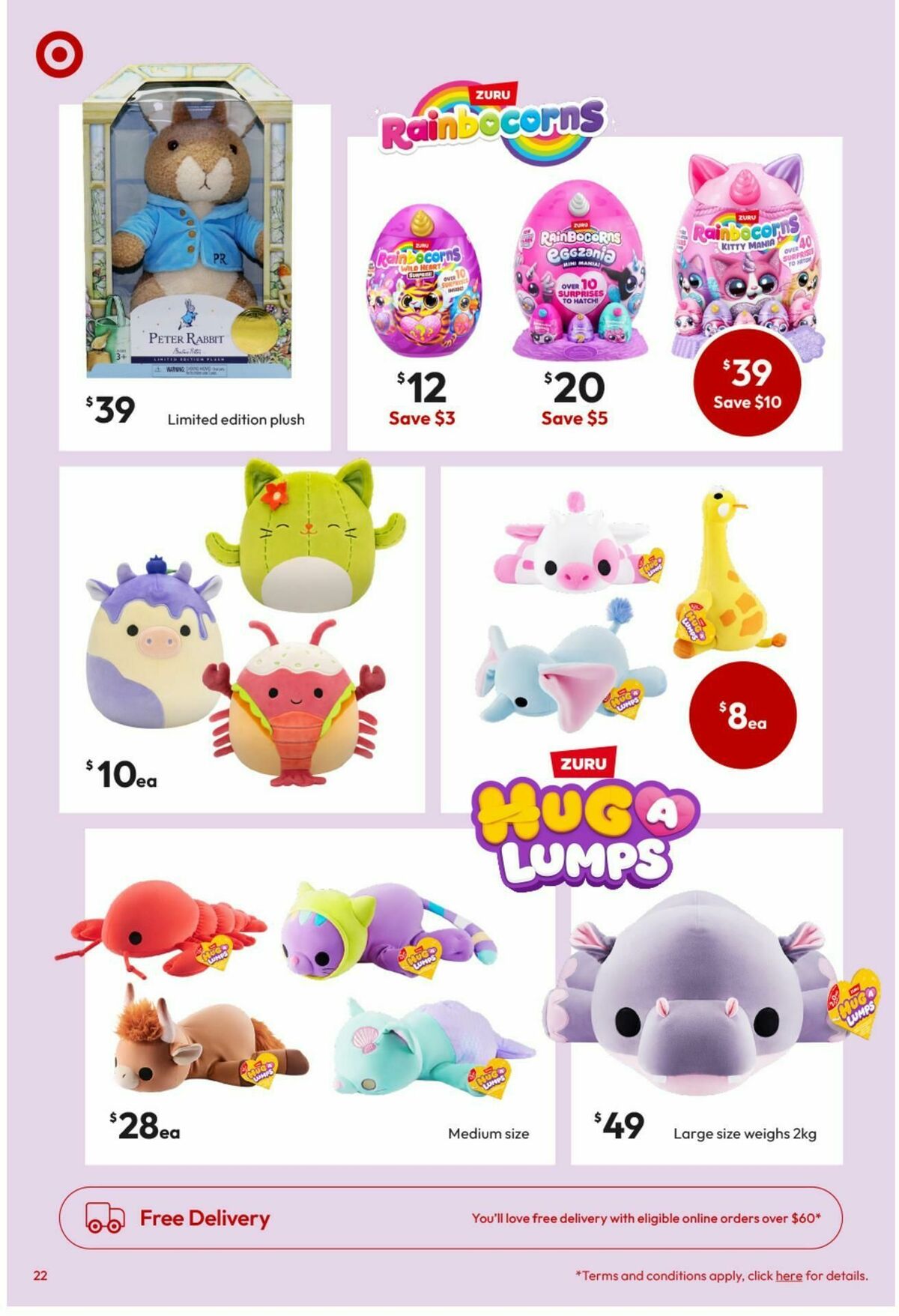 Target Catalogues from 2 April