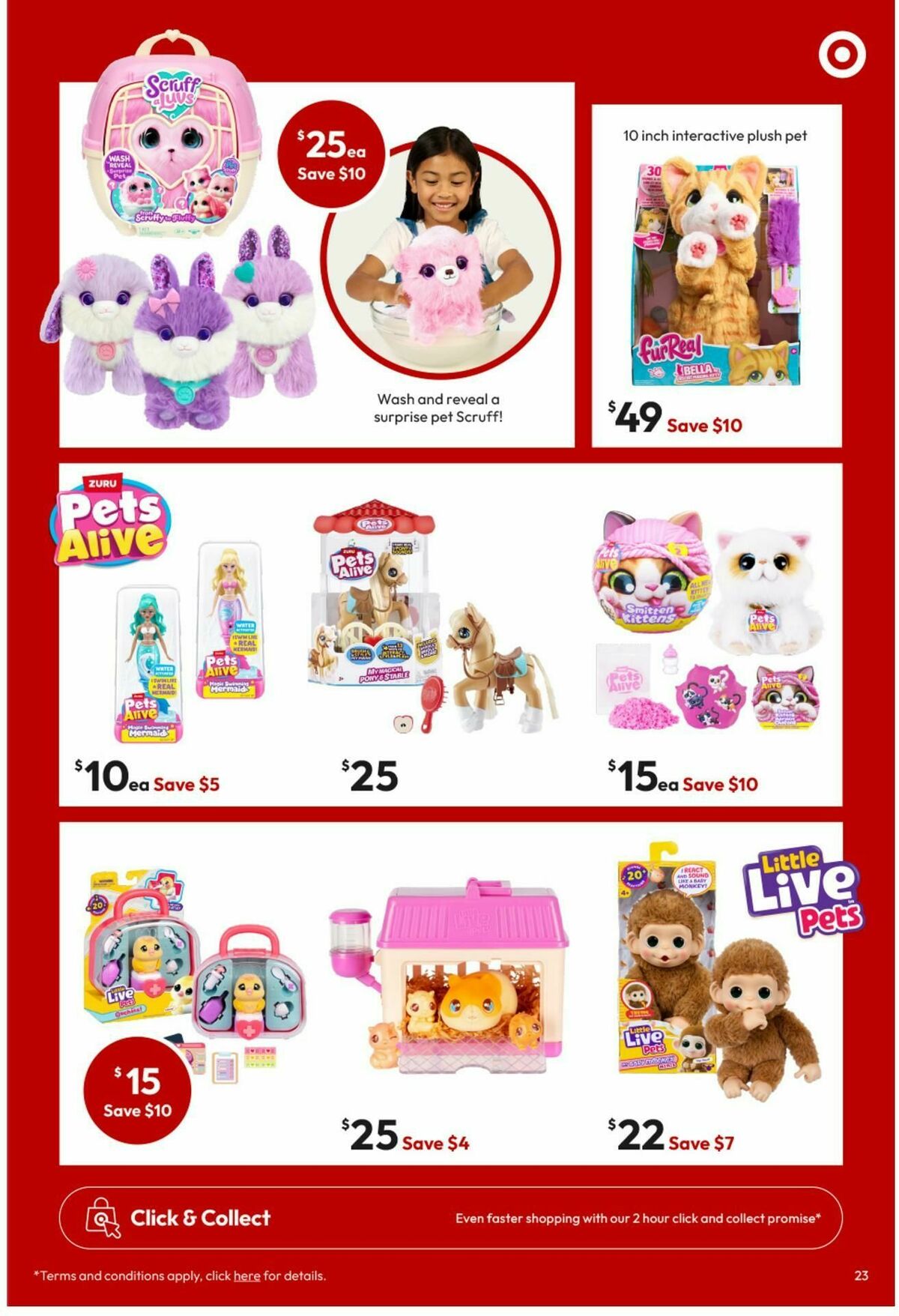 Target Catalogues from 2 April