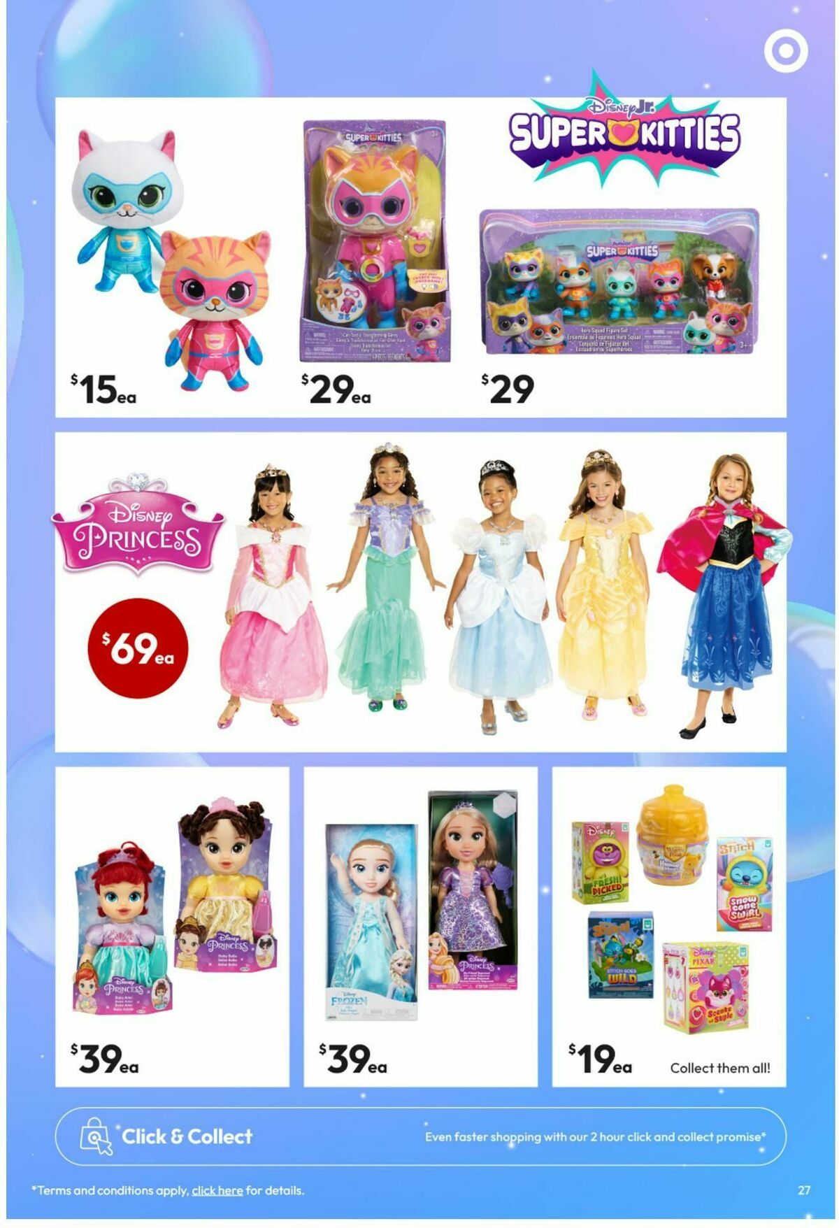 Target Catalogues from 2 April