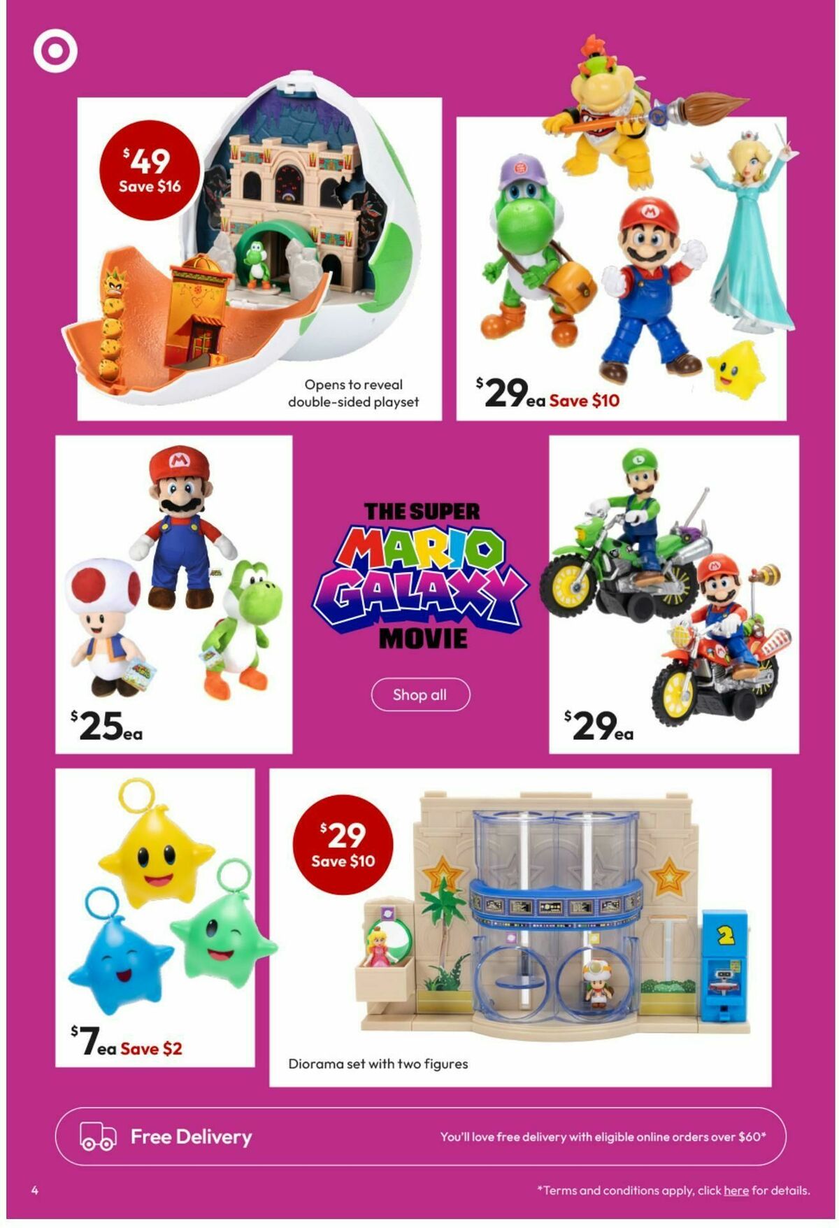 Target Catalogues from 2 April