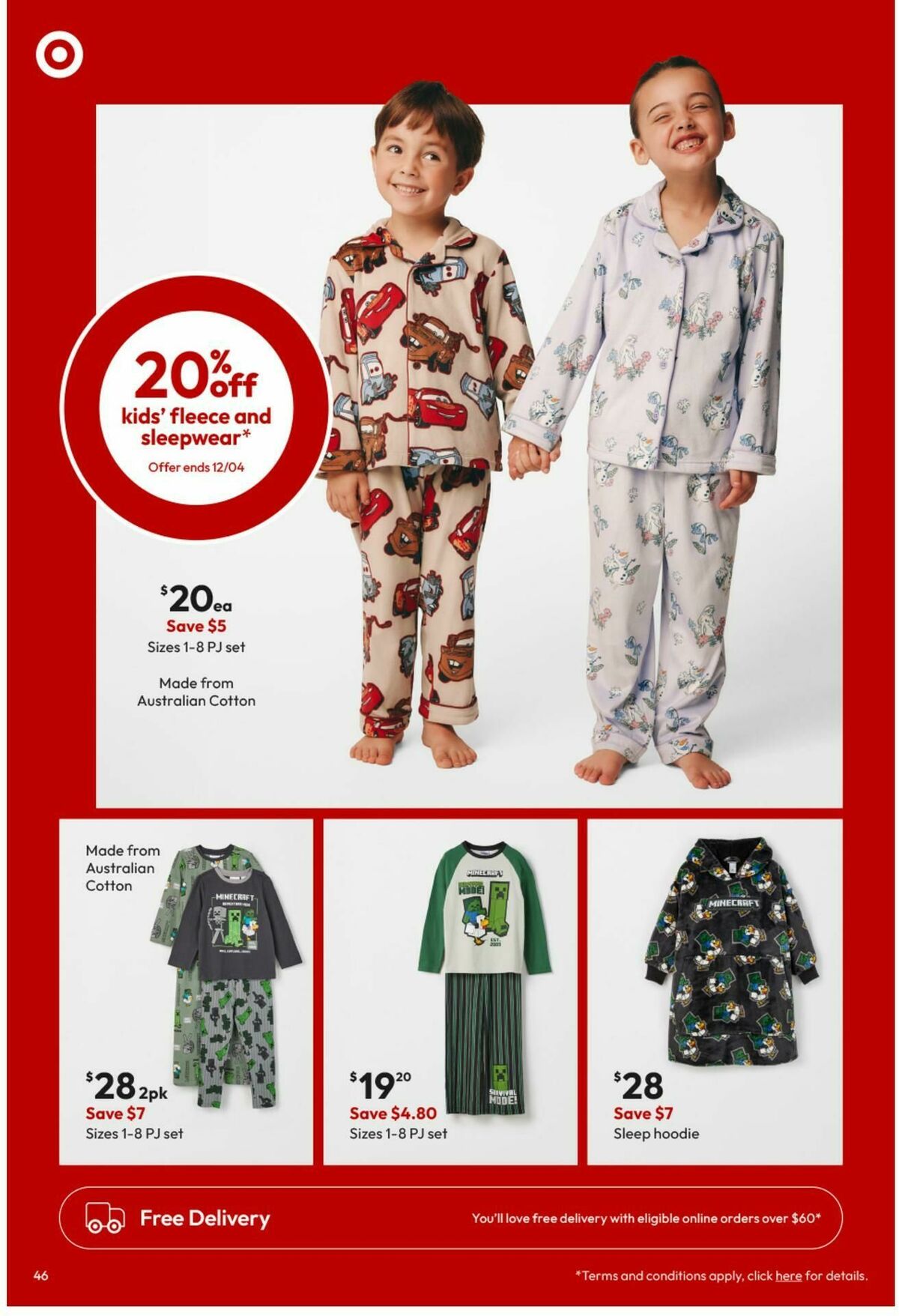 Target Catalogues from 2 April
